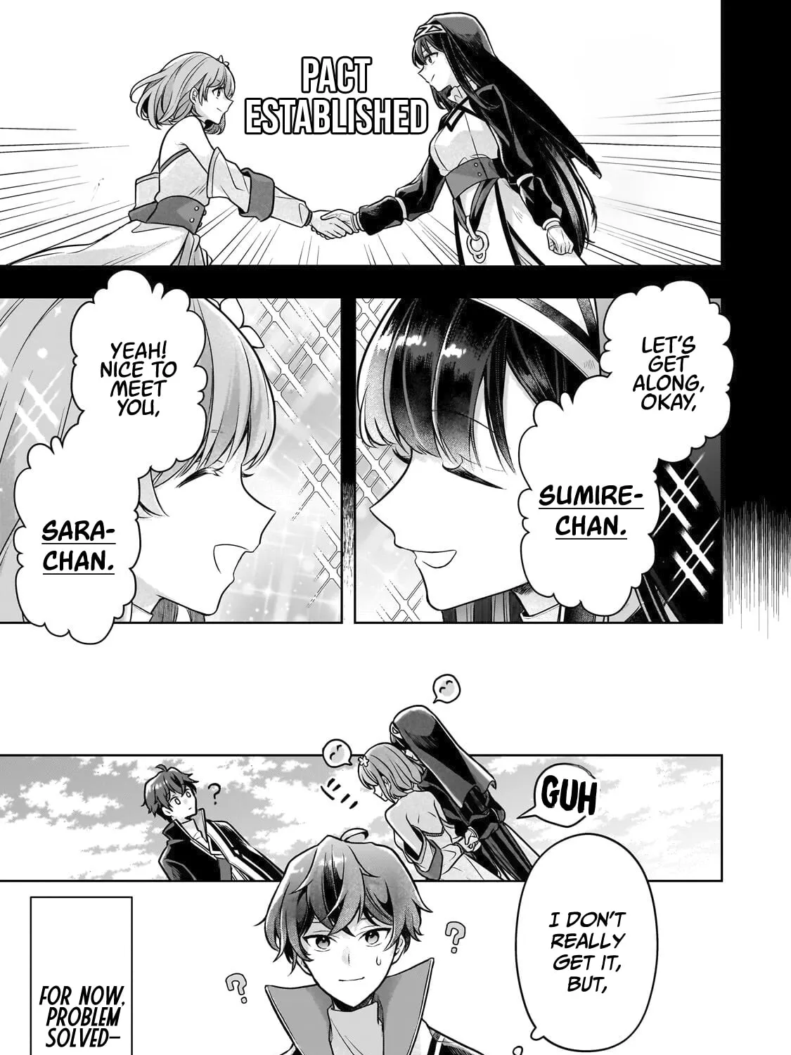Zero Damage Sword Saint: I Enrolled in a Magic School and Wound Up in a Contract with the Demon Queen Chapter 17 page 32 - 