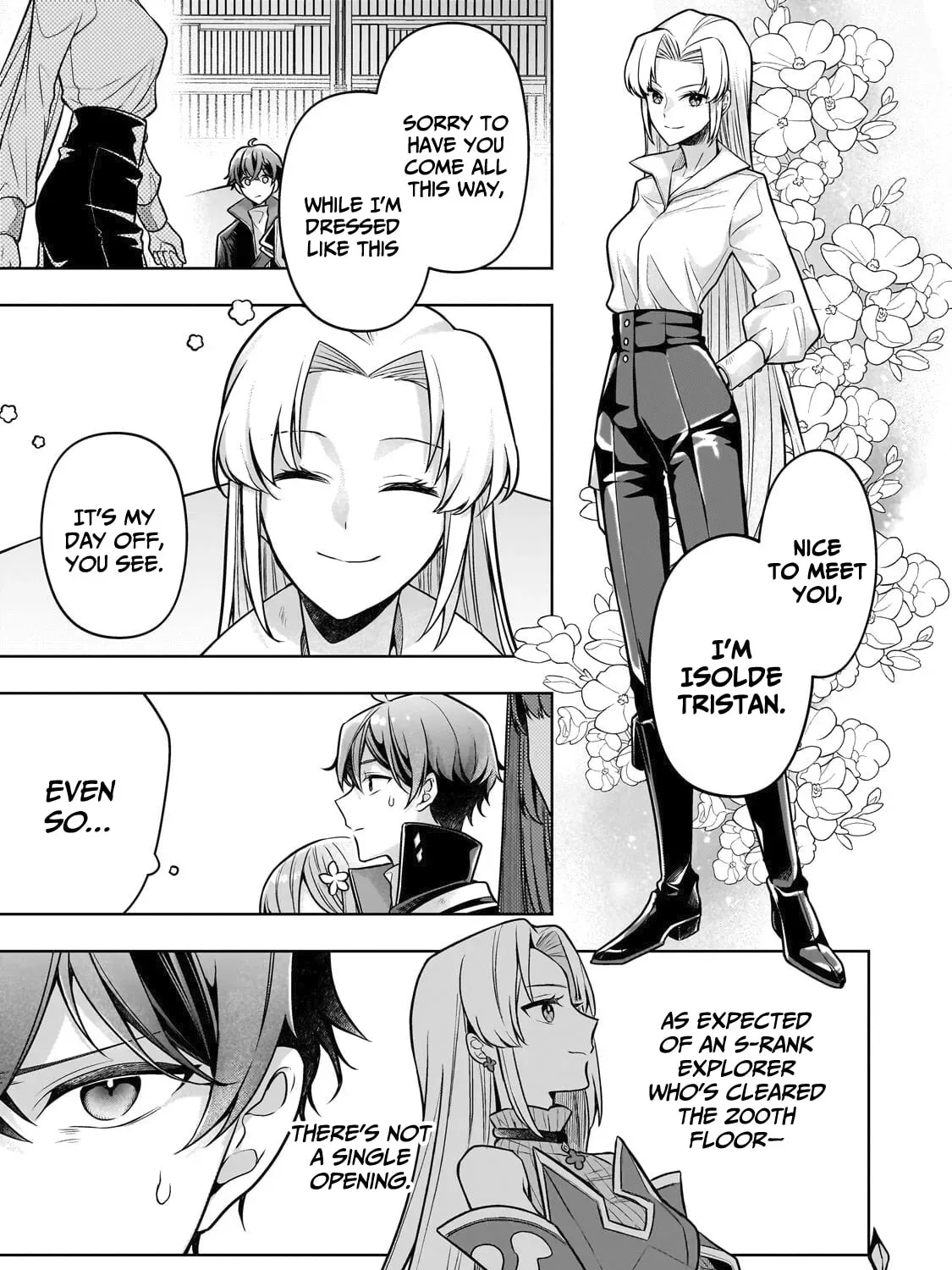 Zero Damage Sword Saint: I Enrolled in a Magic School and Wound Up in a Contract with the Demon Queen Chapter 17 page 36 - 