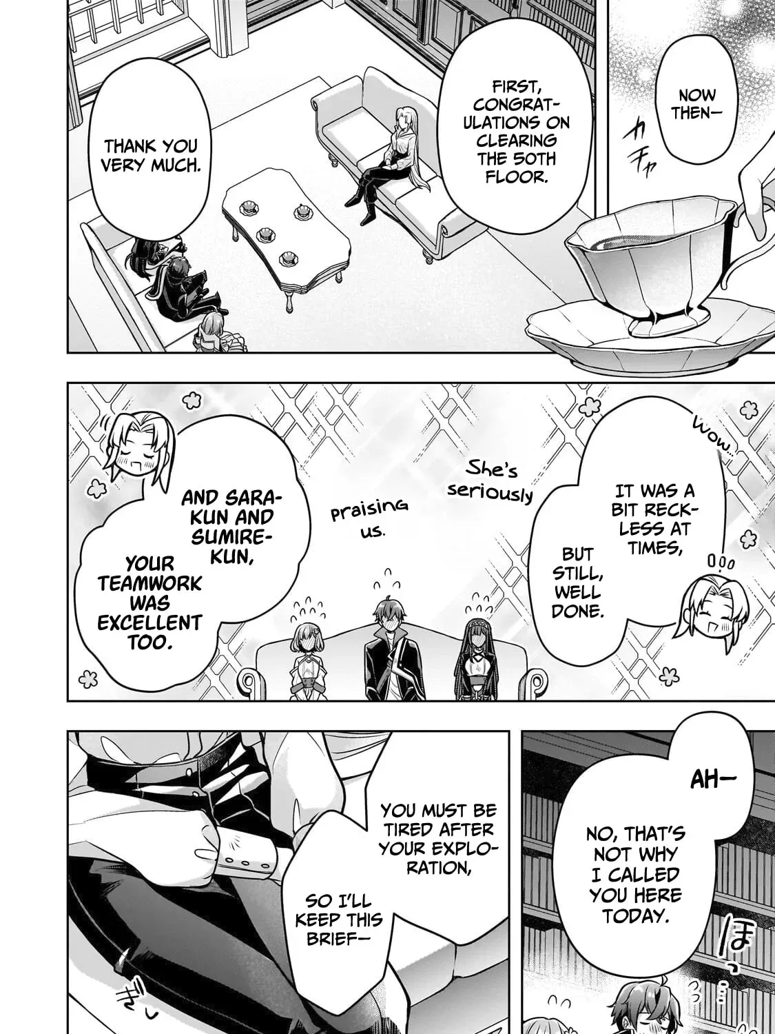 Zero Damage Sword Saint: I Enrolled in a Magic School and Wound Up in a Contract with the Demon Queen Chapter 17 page 38 - 