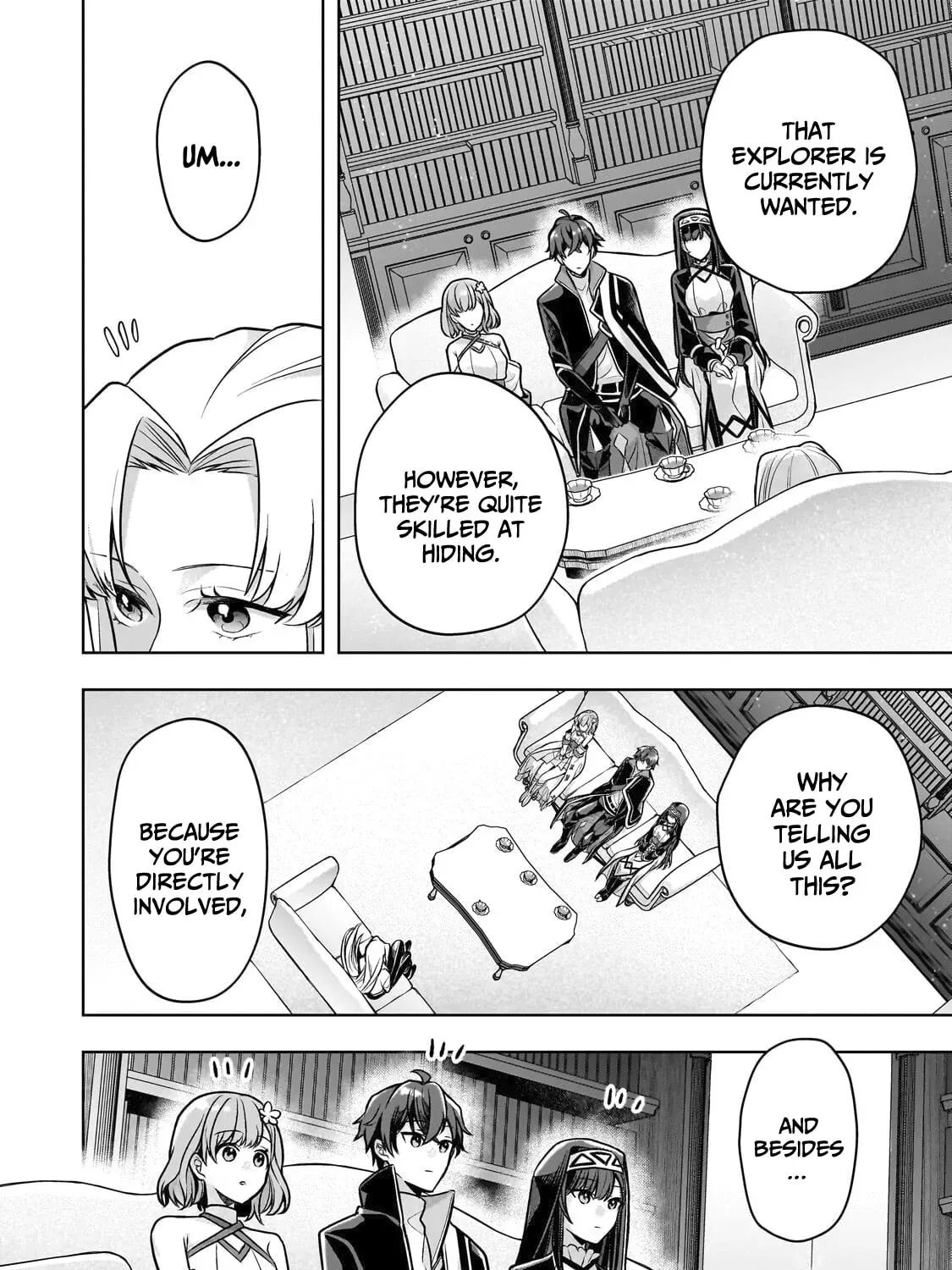 Zero Damage Sword Saint: I Enrolled in a Magic School and Wound Up in a Contract with the Demon Queen Chapter 17 page 46 - 
