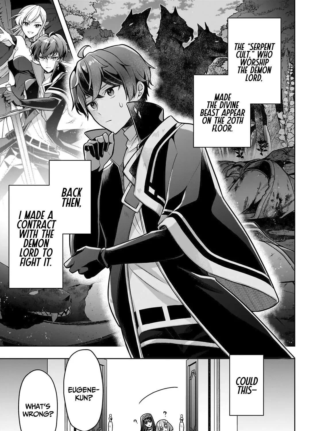 Zero Damage Sword Saint: I Enrolled in a Magic School and Wound Up in a Contract with the Demon Queen Chapter 17 page 52 - 