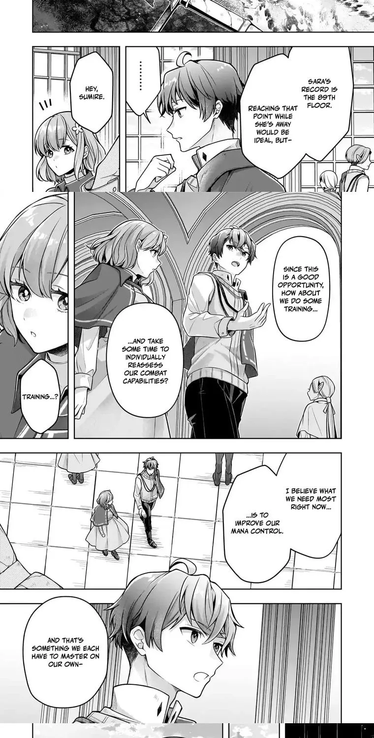 Zero Damage Sword Saint: I Enrolled in a Magic School and Wound Up in a Contract with the Demon Queen Chapter 18.1 page 6 - 
