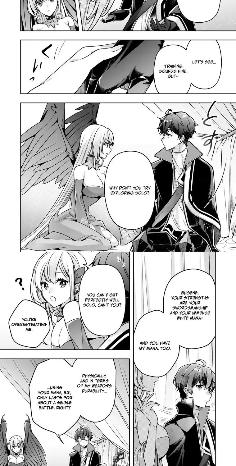 Zero Damage Sword Saint: I Enrolled in a Magic School and Wound Up in a Contract with the Demon Queen Chapter 18.3 page 5 - 