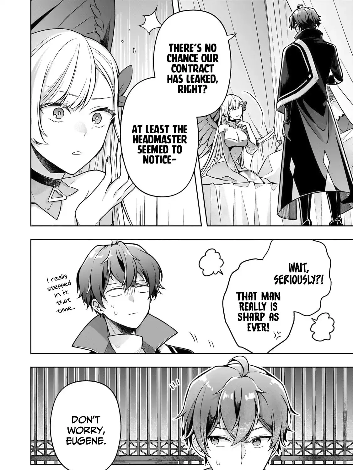 Zero Damage Sword Saint: I Enrolled in a Magic School and Wound Up in a Contract with the Demon Queen Chapter 18 page 56 - 