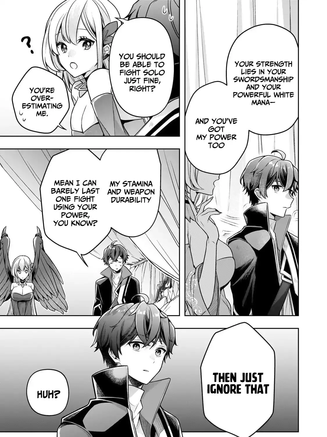 Zero Damage Sword Saint: I Enrolled in a Magic School and Wound Up in a Contract with the Demon Queen Chapter 18 page 62 - 