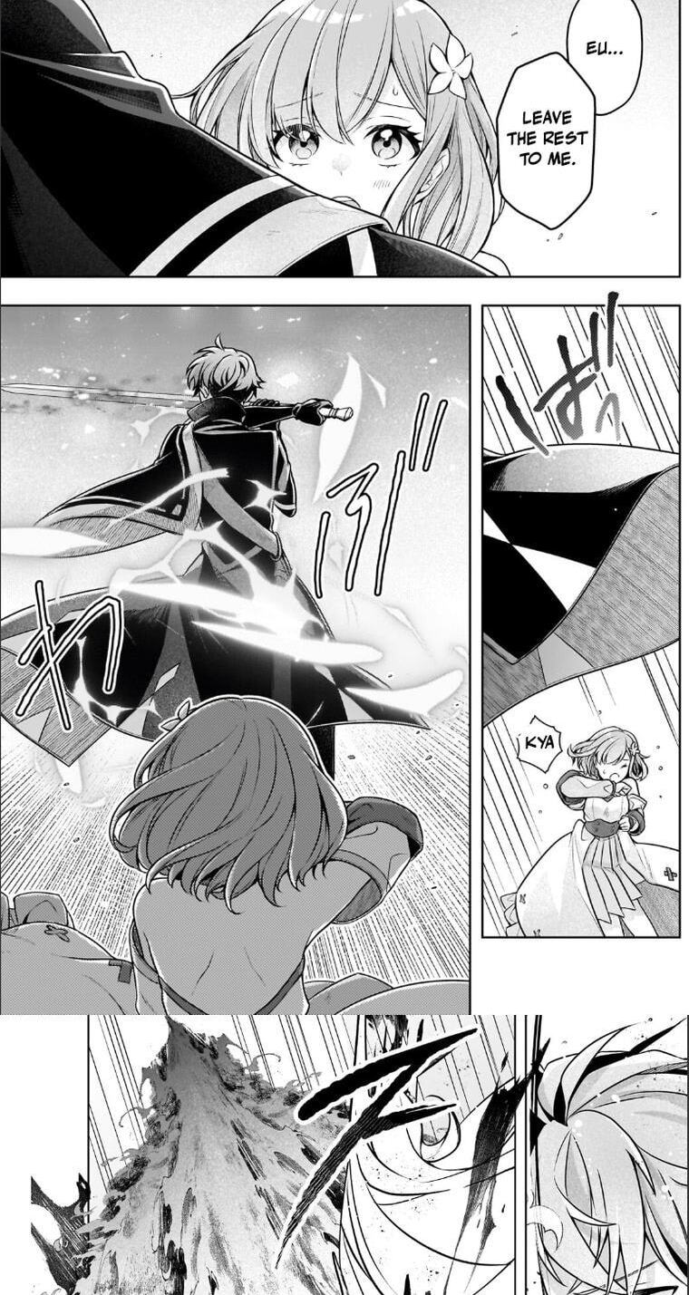 Zero Damage Sword Saint: I Enrolled in a Magic School and Wound Up in a Contract with the Demon Queen Chapter 19.2 page 6 - 