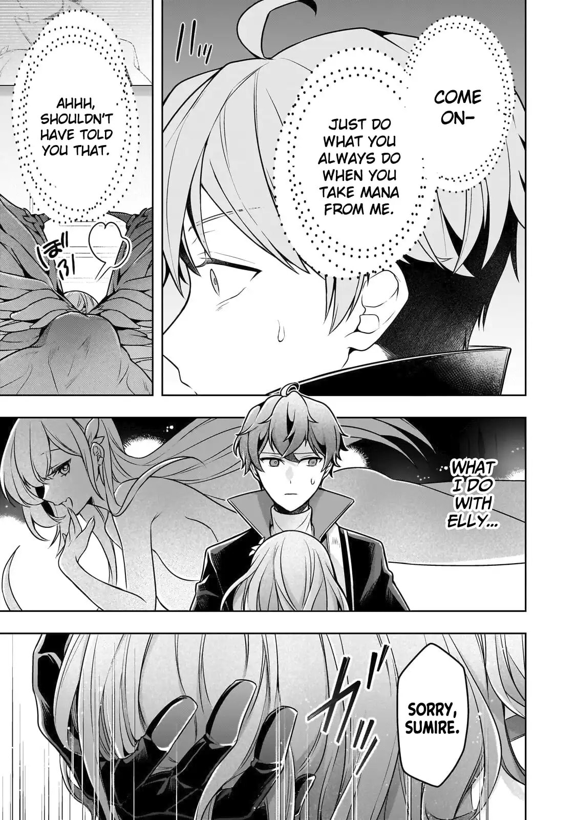 Zero Damage Sword Saint: I Enrolled in a Magic School and Wound Up in a Contract with the Demon Queen Chapter 19 page 19 - 
