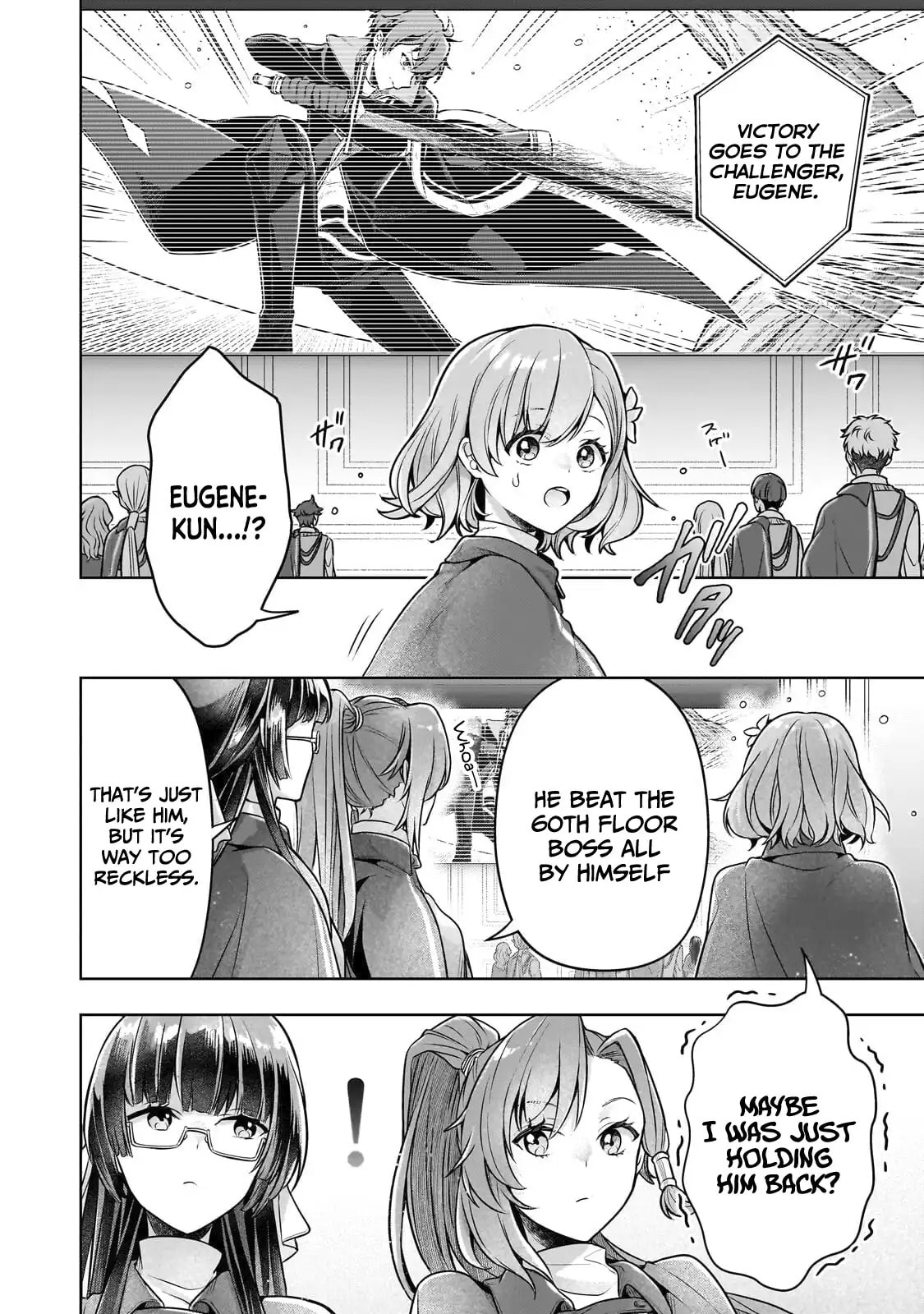 Zero Damage Sword Saint: I Enrolled in a Magic School and Wound Up in a Contract with the Demon Queen Chapter 19 page 3 - 