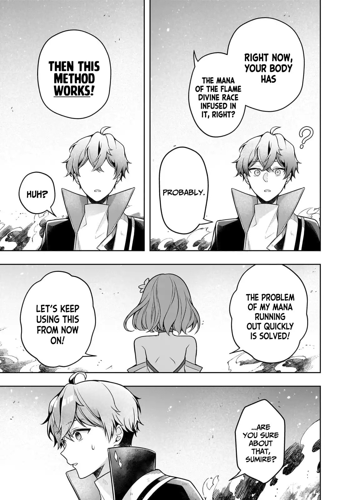 Zero Damage Sword Saint: I Enrolled in a Magic School and Wound Up in a Contract with the Demon Queen Chapter 19 page 27 - 
