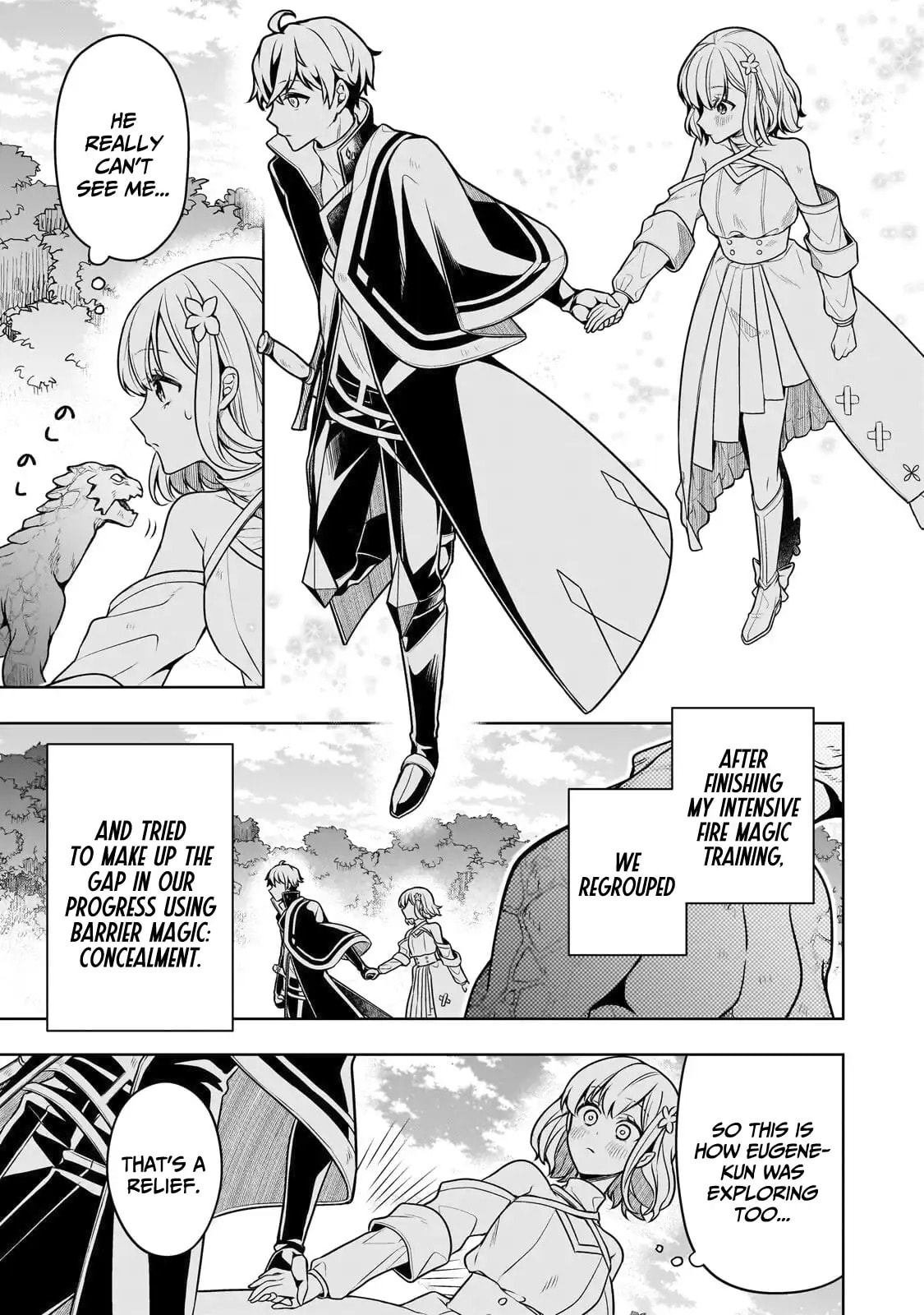 Zero Damage Sword Saint: I Enrolled in a Magic School and Wound Up in a Contract with the Demon Queen Chapter 19 page 8 - 