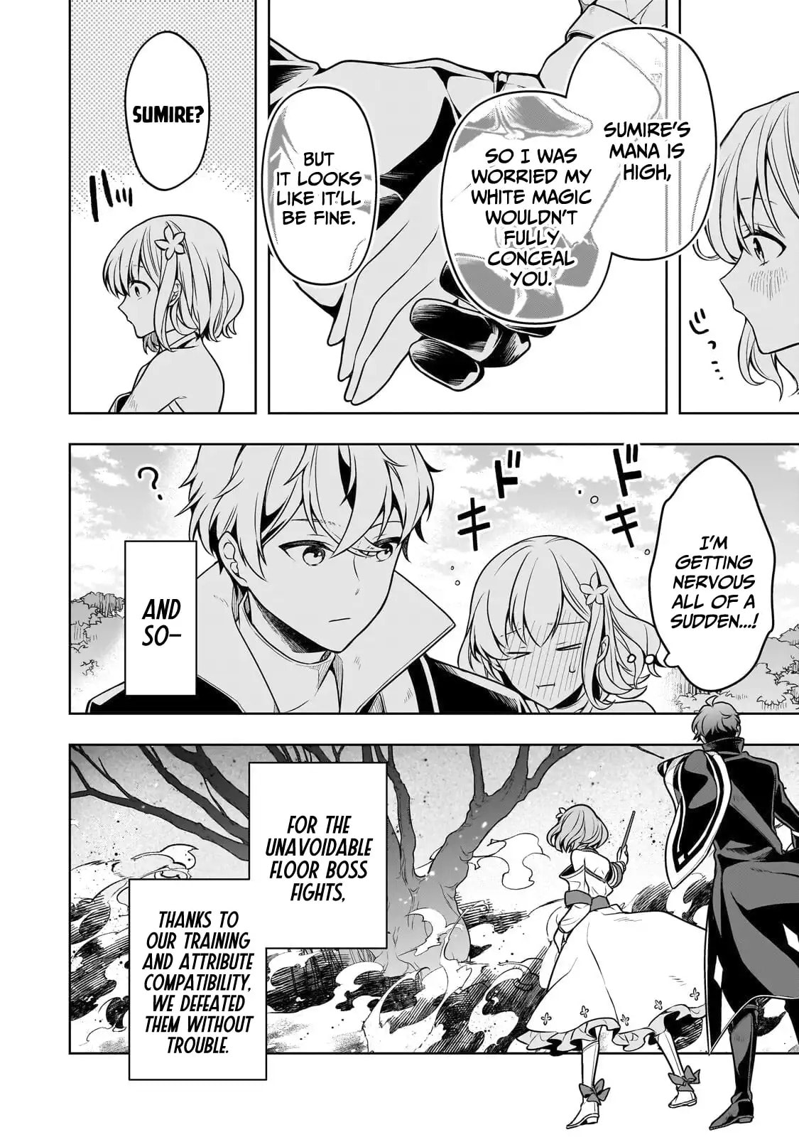 Zero Damage Sword Saint: I Enrolled in a Magic School and Wound Up in a Contract with the Demon Queen Chapter 19 page 9 - 