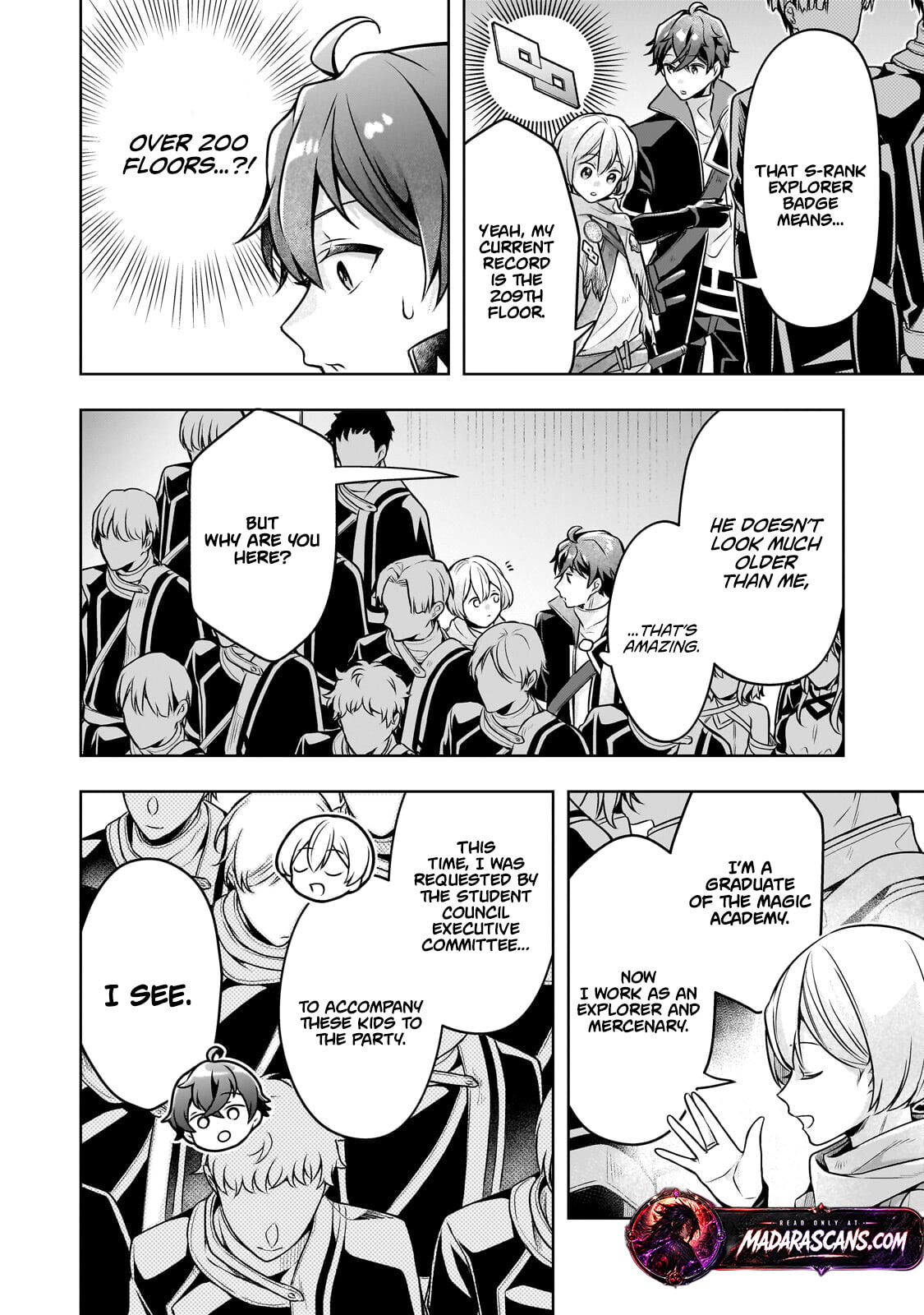 Zero Damage Sword Saint: I Enrolled in a Magic School and Wound Up in a Contract with the Demon Queen Chapter 20.1 page 13 - 