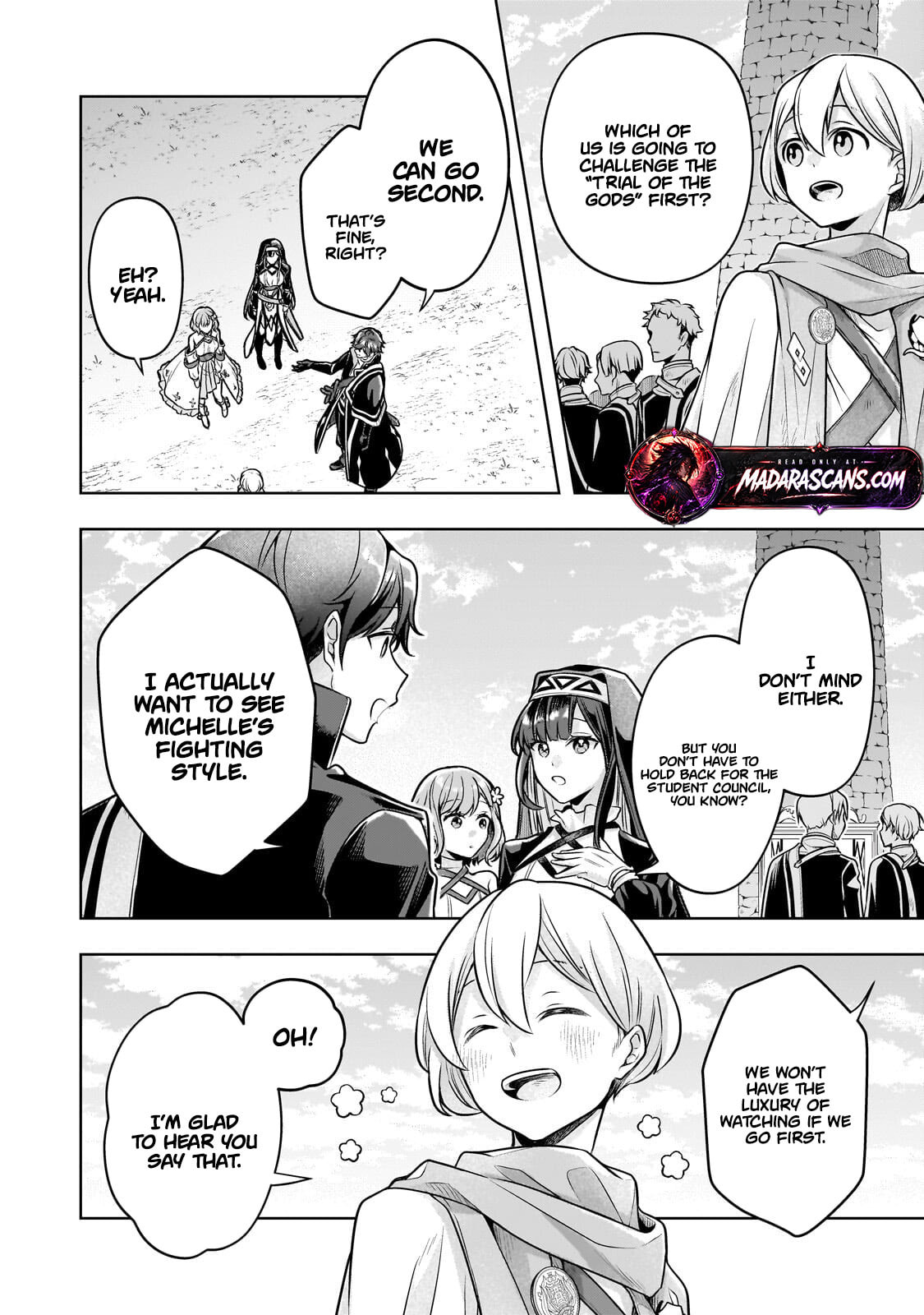 Zero Damage Sword Saint: I Enrolled in a Magic School and Wound Up in a Contract with the Demon Queen Chapter 20.1 page 17 - 