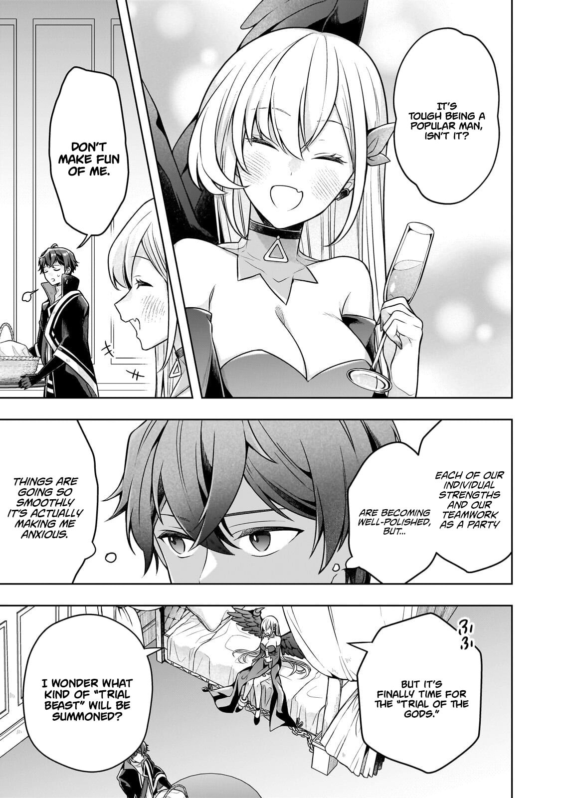 Zero Damage Sword Saint: I Enrolled in a Magic School and Wound Up in a Contract with the Demon Queen Chapter 20.1 page 4 - 