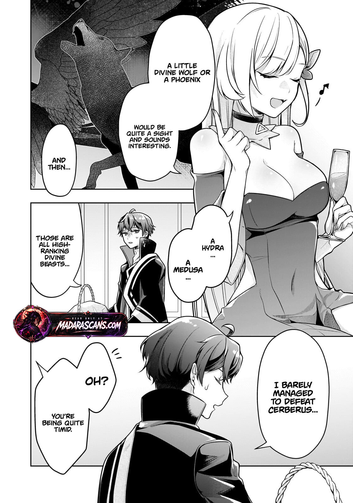 Zero Damage Sword Saint: I Enrolled in a Magic School and Wound Up in a Contract with the Demon Queen Chapter 20.1 page 5 - 