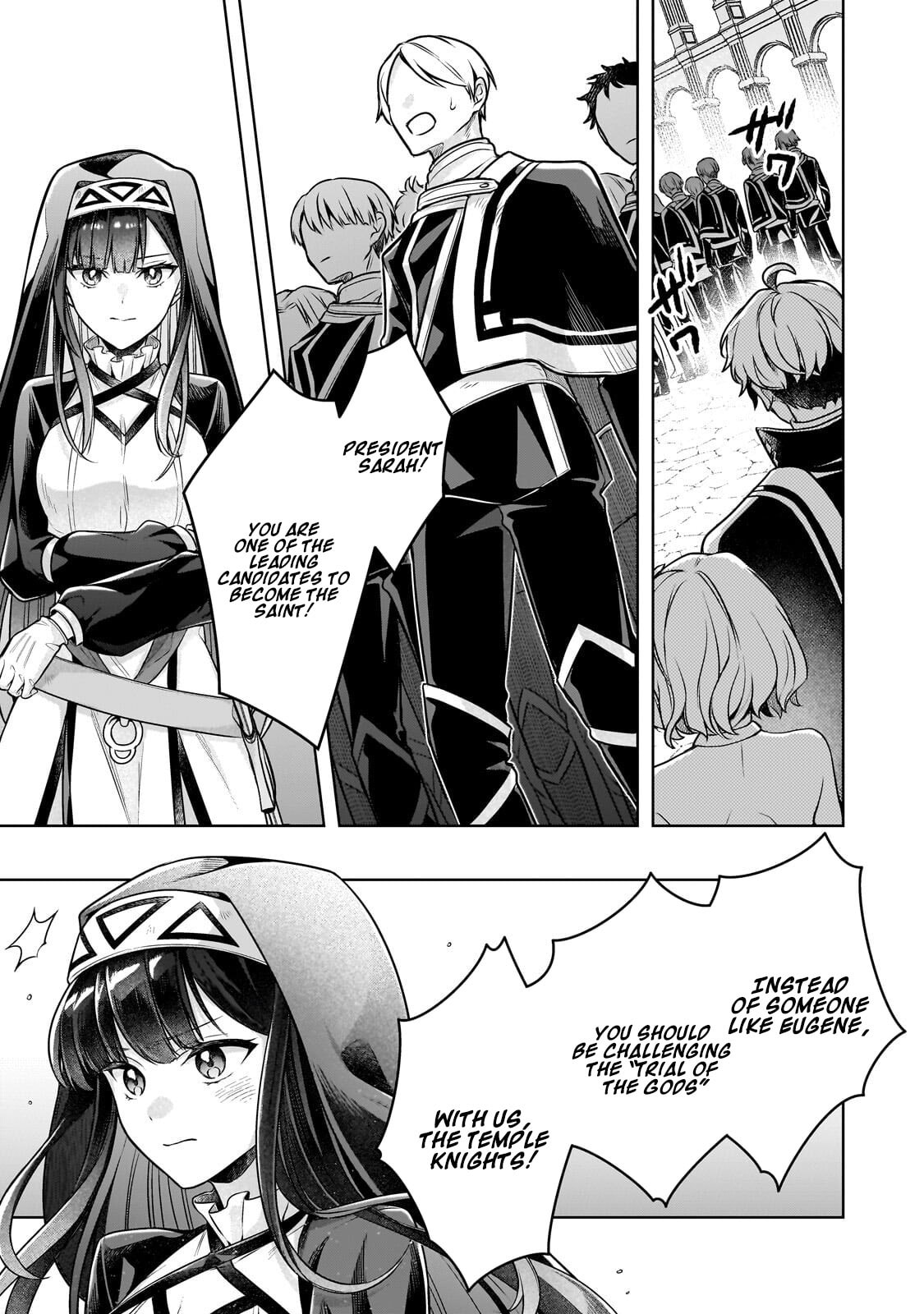 Zero Damage Sword Saint: I Enrolled in a Magic School and Wound Up in a Contract with the Demon Queen Chapter 20.1 page 8 - 