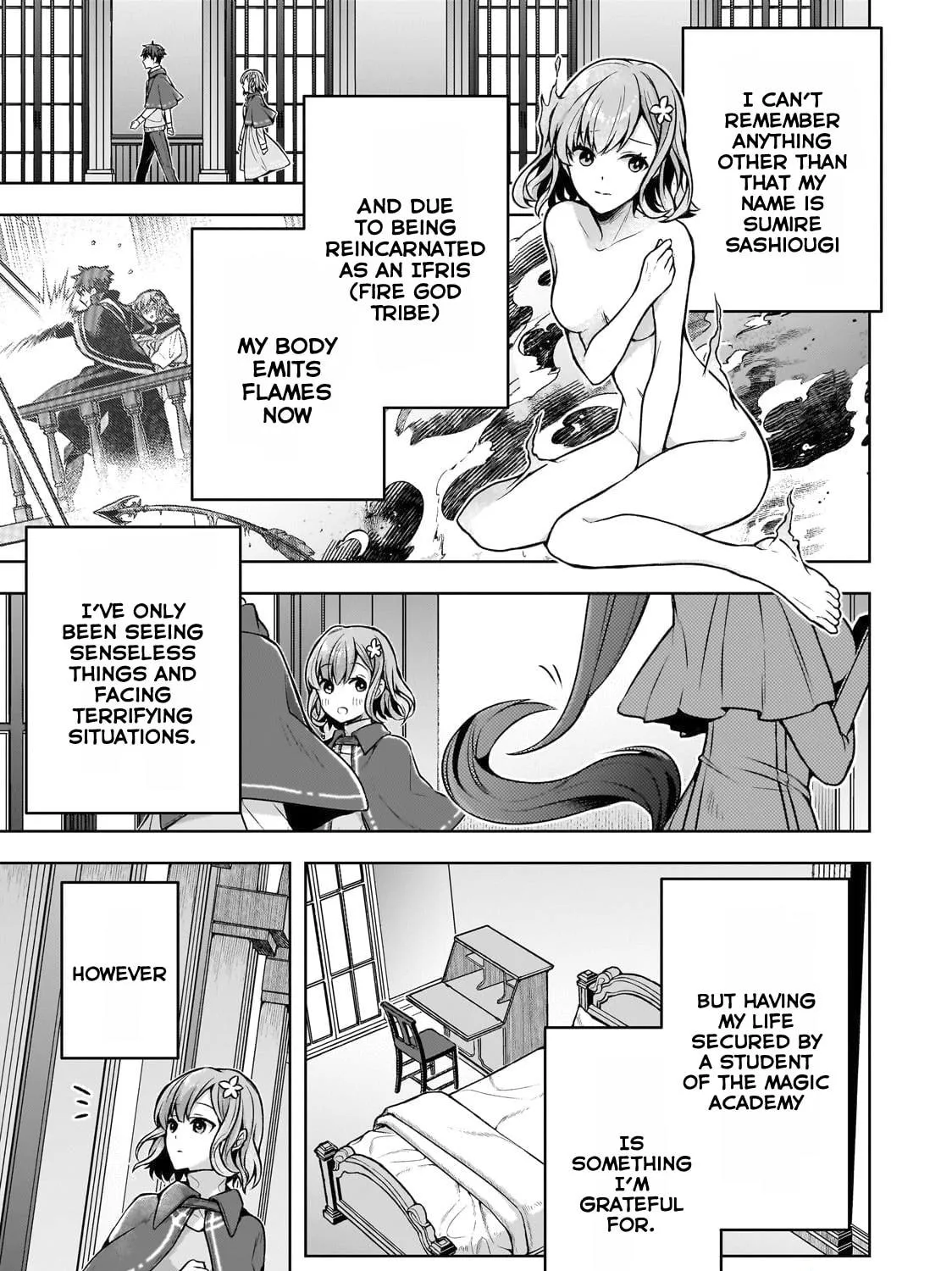 Zero Damage Sword Saint: I Enrolled in a Magic School and Wound Up in a Contract with the Demon Queen Chapter 3 page 10 - 