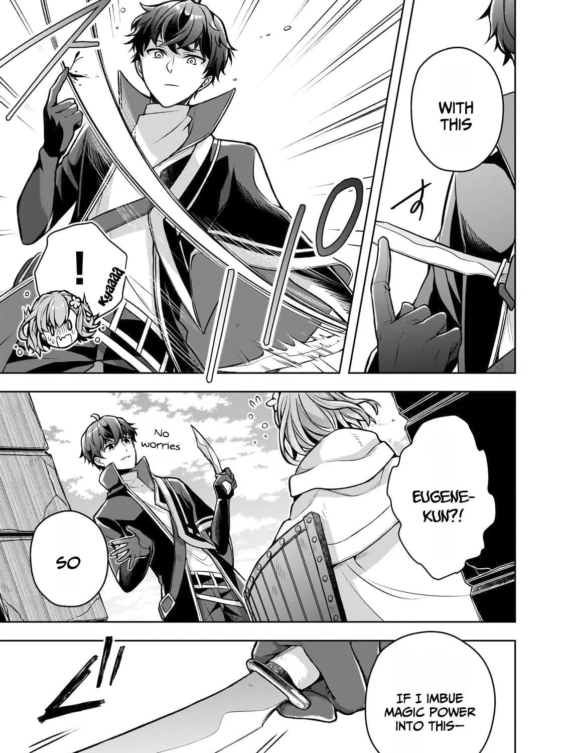 Zero Damage Sword Saint: I Enrolled in a Magic School and Wound Up in a Contract with the Demon Queen Chapter 4 page 22 - 