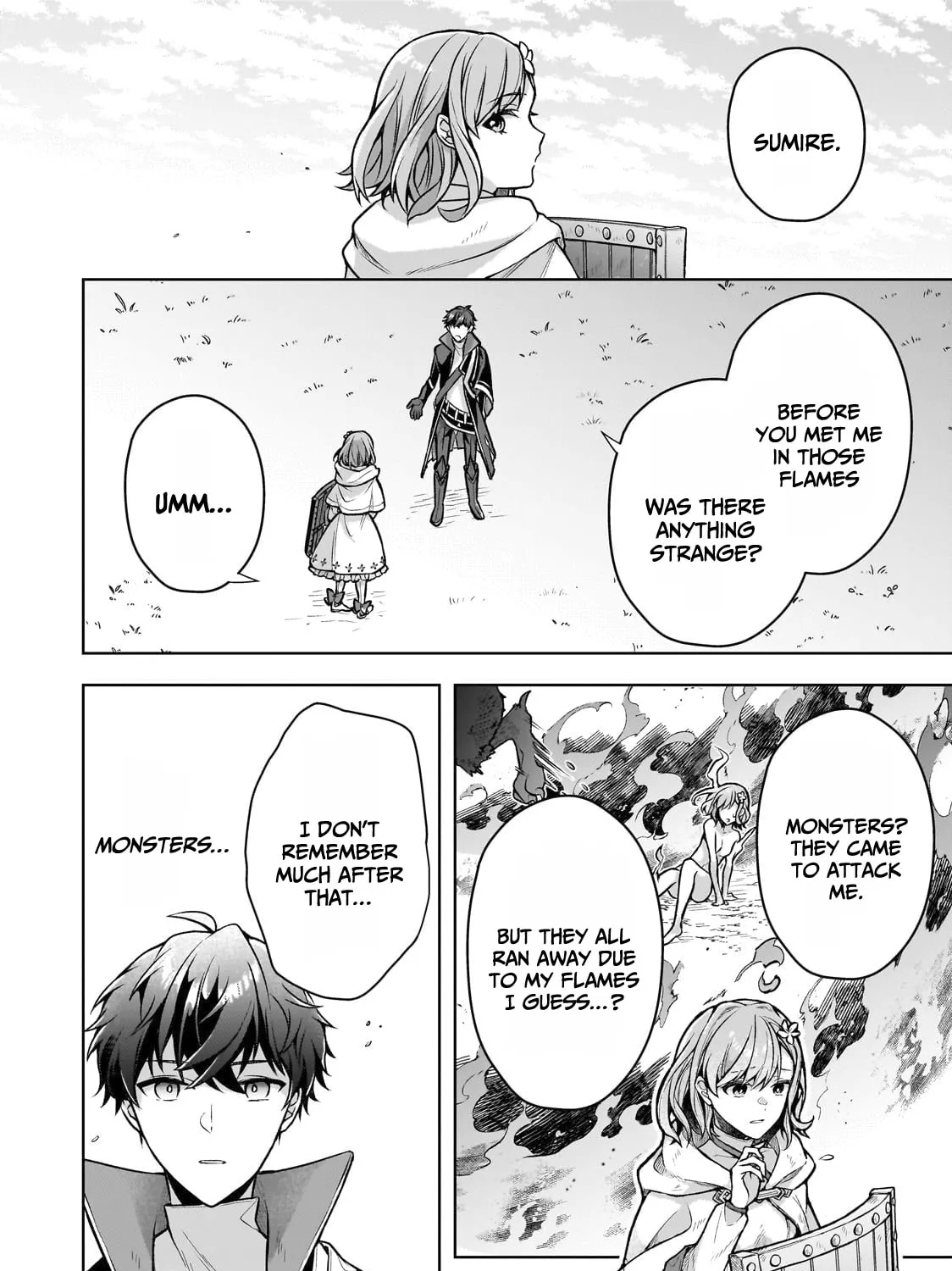 Zero Damage Sword Saint: I Enrolled in a Magic School and Wound Up in a Contract with the Demon Queen Chapter 4 page 36 - 