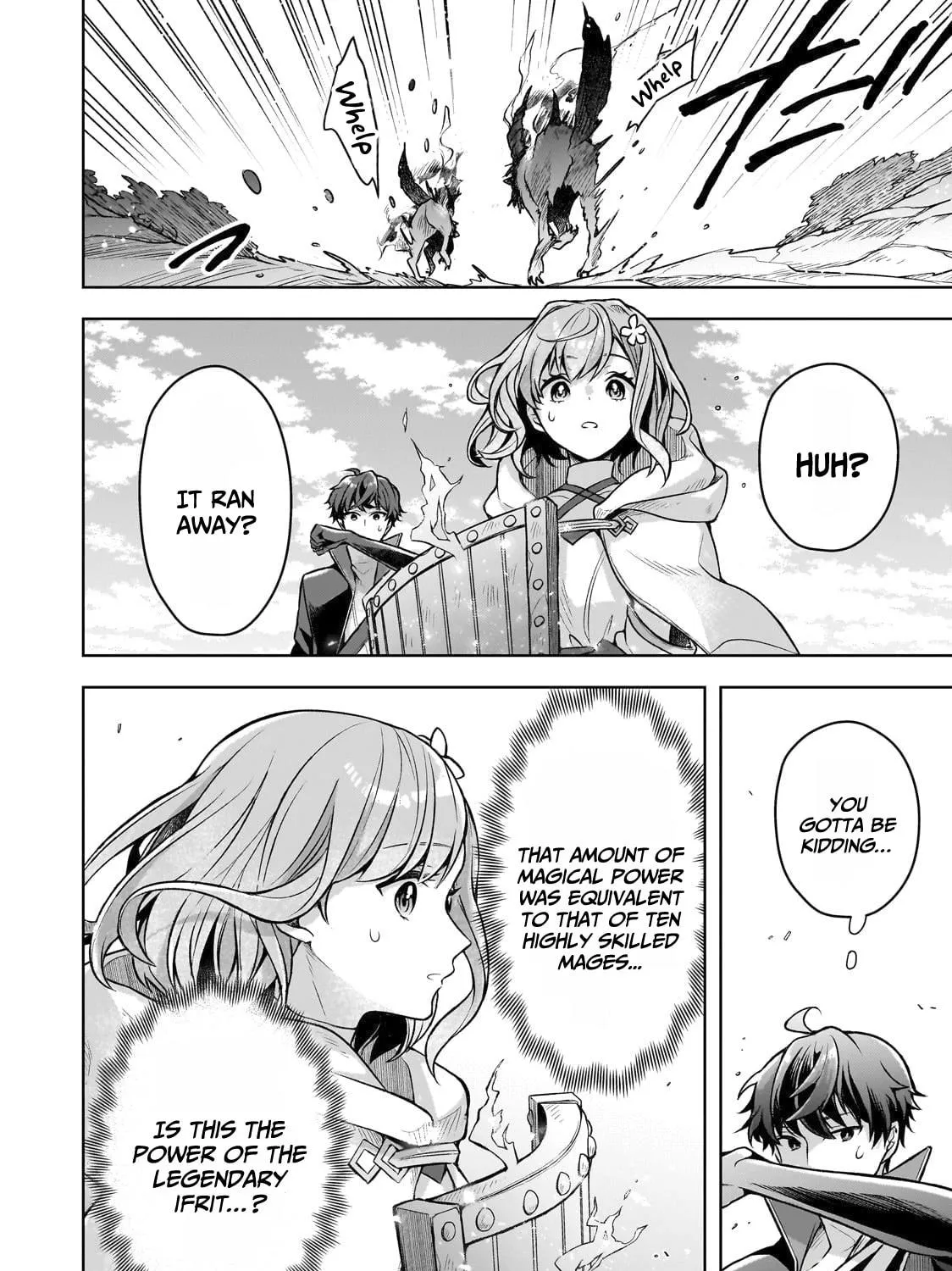 Zero Damage Sword Saint: I Enrolled in a Magic School and Wound Up in a Contract with the Demon Queen Chapter 4 page 46 - 