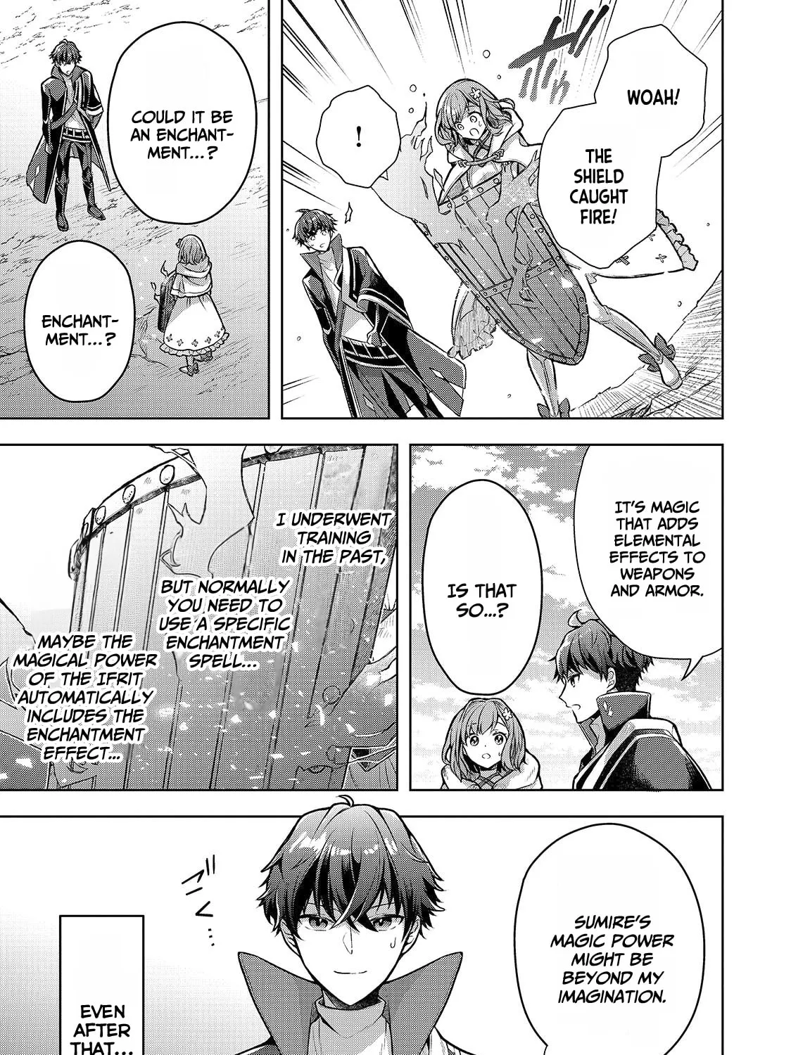 Zero Damage Sword Saint: I Enrolled in a Magic School and Wound Up in a Contract with the Demon Queen Chapter 4 page 48 - 