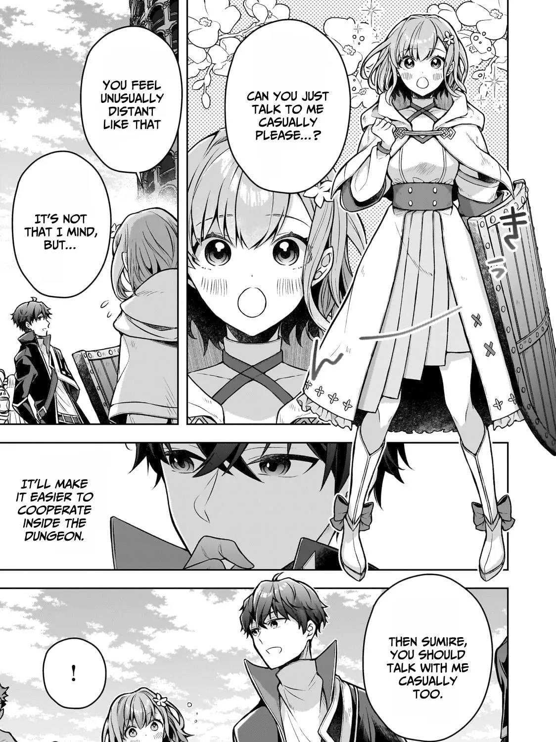 Zero Damage Sword Saint: I Enrolled in a Magic School and Wound Up in a Contract with the Demon Queen Chapter 4 page 6 - 