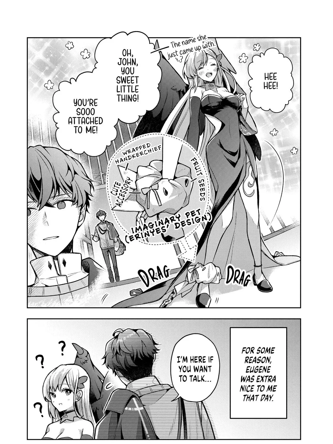 Zero Damage Sword Saint: I Enrolled in a Magic School and Wound Up in a Contract with the Demon Queen Chapter 5.5 page 19 - 