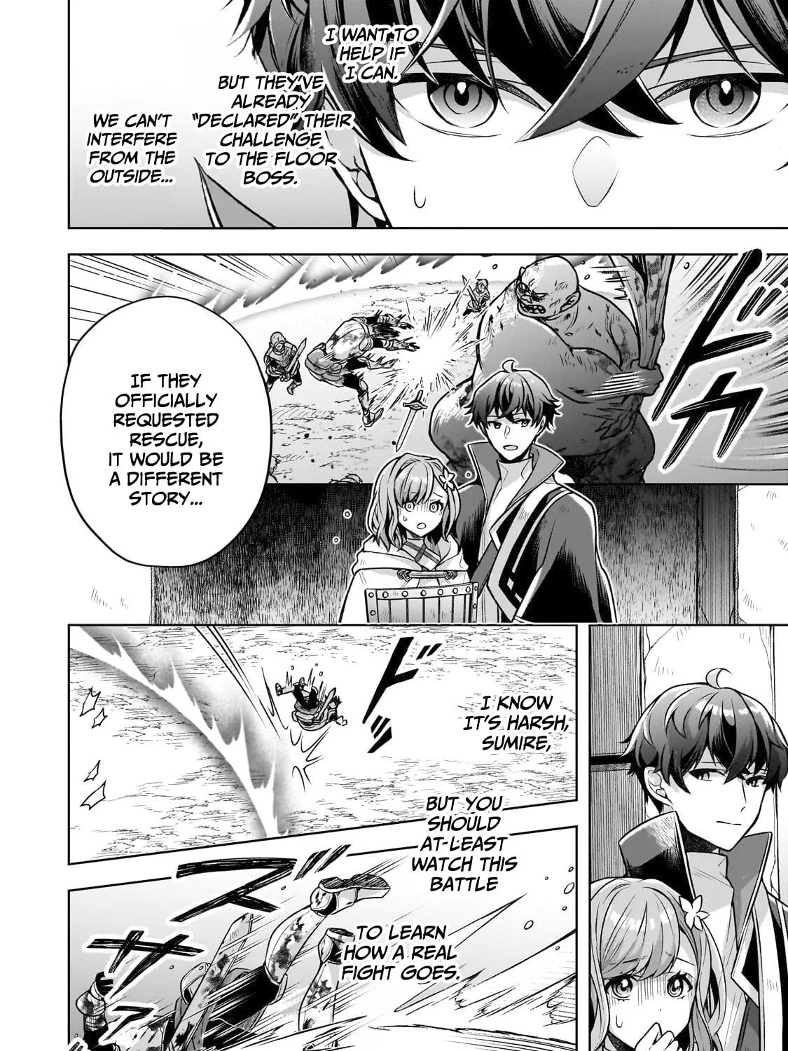 Zero Damage Sword Saint: I Enrolled in a Magic School and Wound Up in a Contract with the Demon Queen Chapter 5 page 10 - 