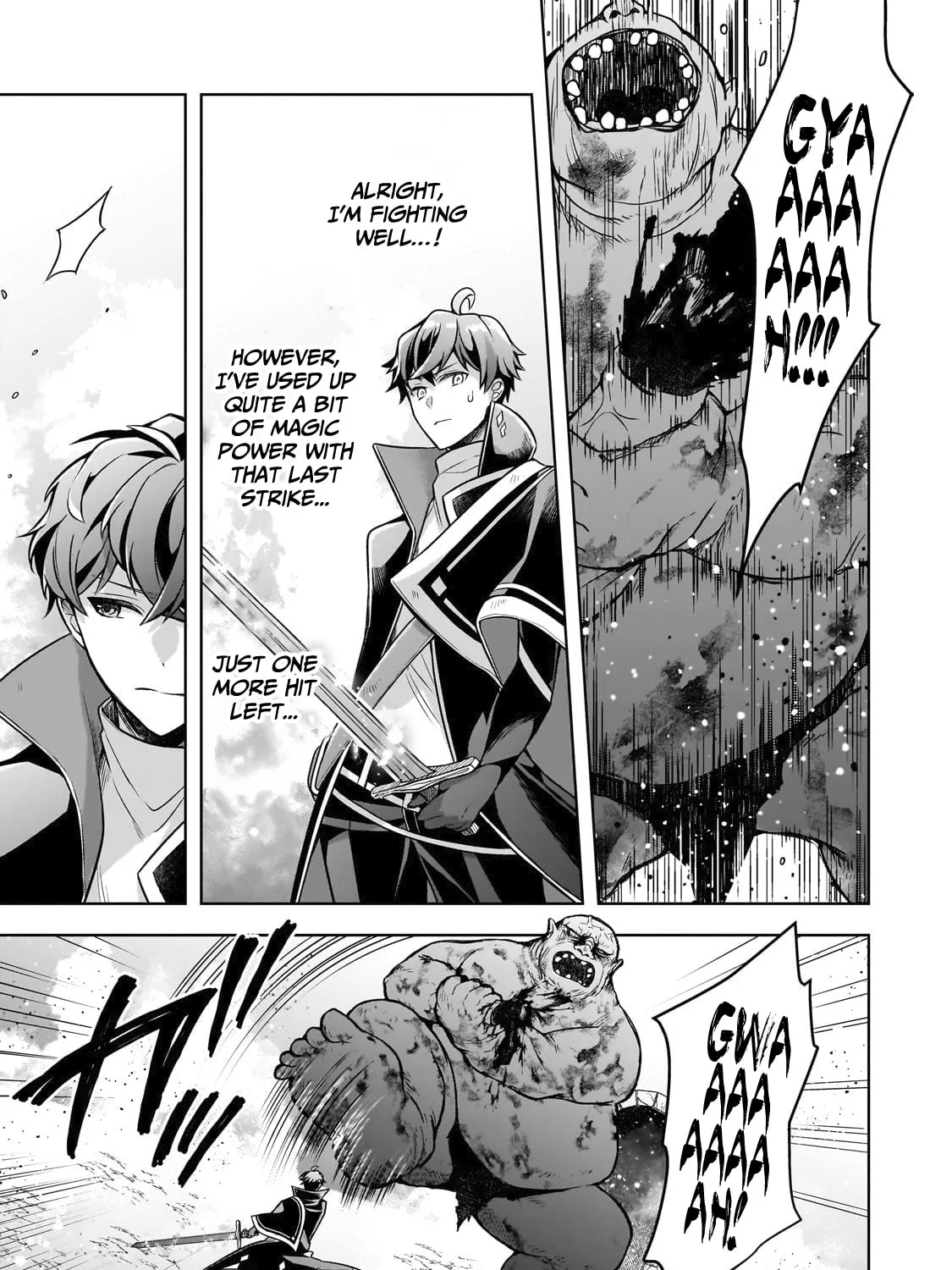 Zero Damage Sword Saint: I Enrolled in a Magic School and Wound Up in a Contract with the Demon Queen Chapter 6 page 32 - 