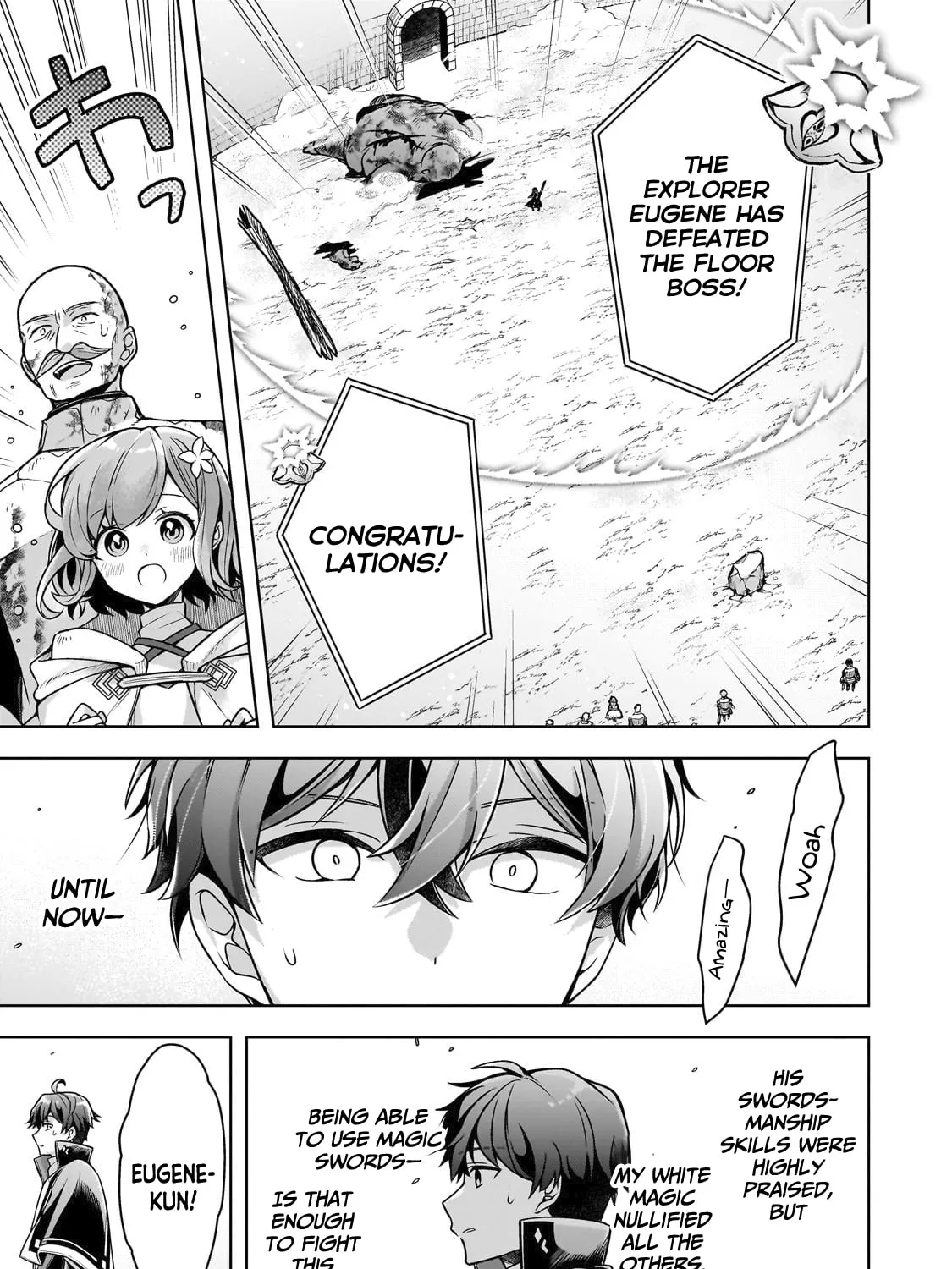 Zero Damage Sword Saint: I Enrolled in a Magic School and Wound Up in a Contract with the Demon Queen Chapter 6 page 38 - 