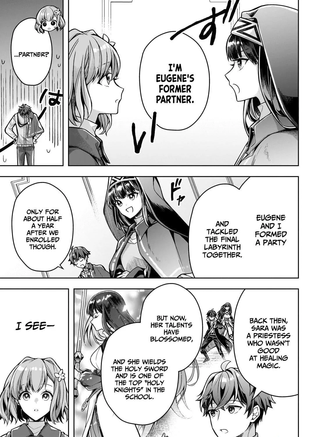 Zero Damage Sword Saint: I Enrolled in a Magic School and Wound Up in a Contract with the Demon Queen Chapter 7 page 22 - 