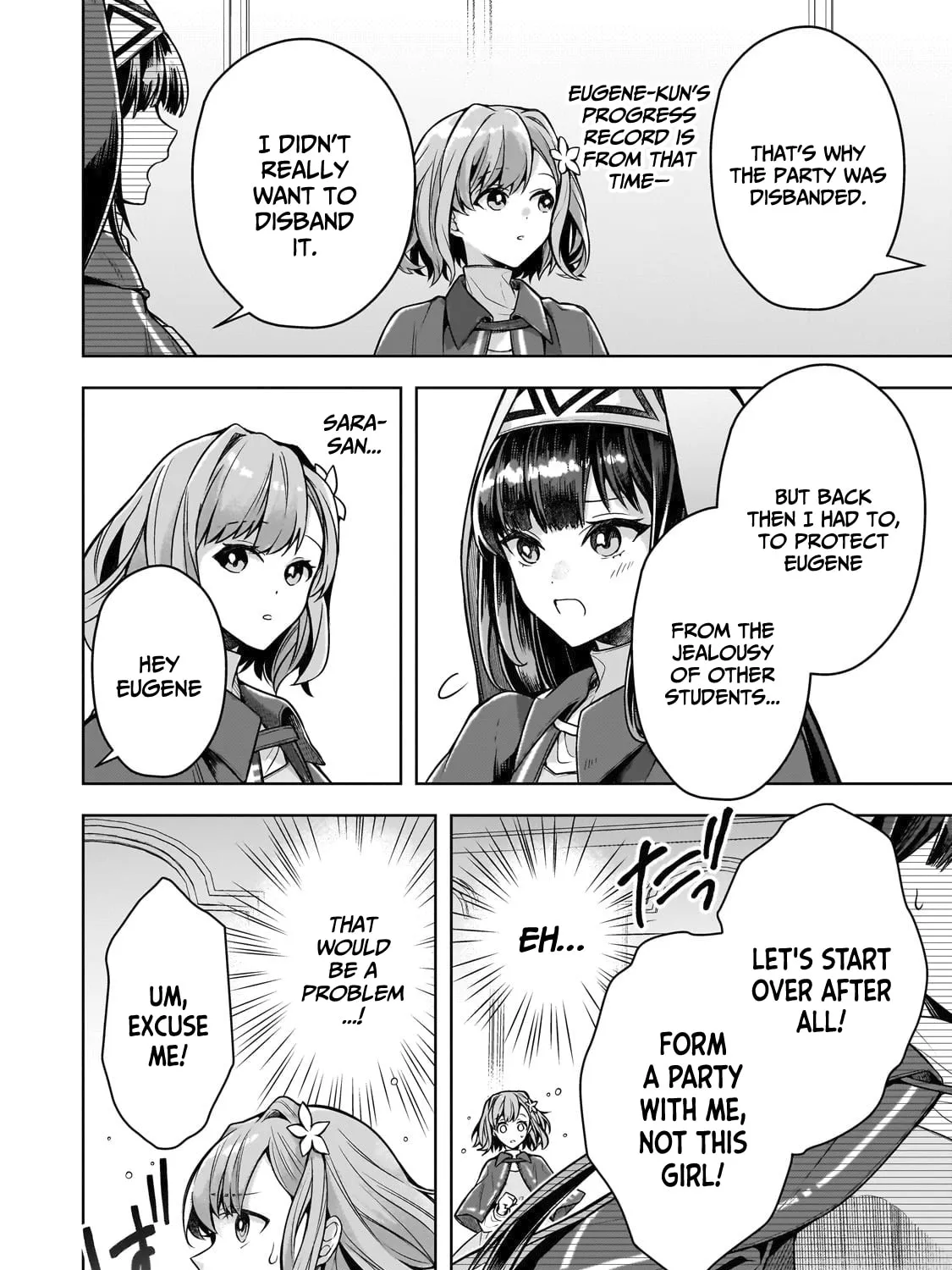 Zero Damage Sword Saint: I Enrolled in a Magic School and Wound Up in a Contract with the Demon Queen Chapter 7 page 24 - 