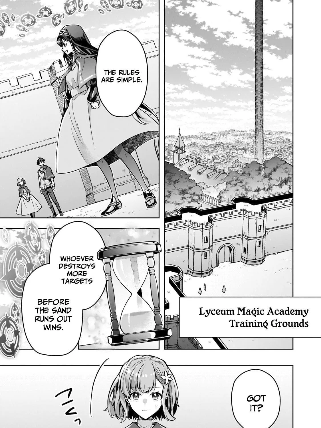 Zero Damage Sword Saint: I Enrolled in a Magic School and Wound Up in a Contract with the Demon Queen Chapter 7 page 34 - 