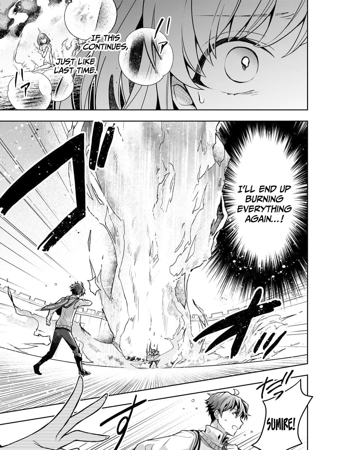 Zero Damage Sword Saint: I Enrolled in a Magic School and Wound Up in a Contract with the Demon Queen Chapter 7 page 46 - 