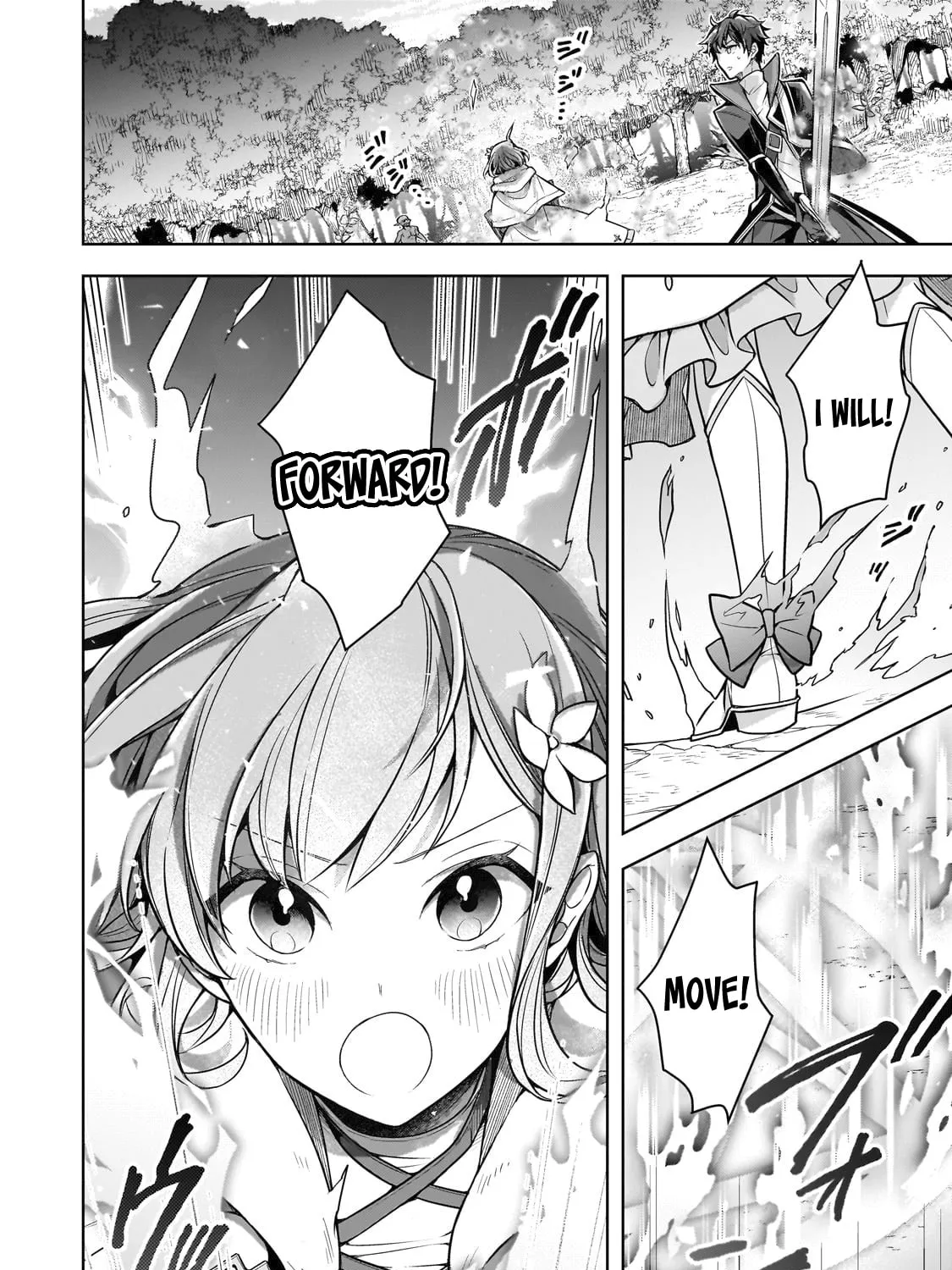 Zero Damage Sword Saint: I Enrolled in a Magic School and Wound Up in a Contract with the Demon Queen Chapter 8 page 36 - 