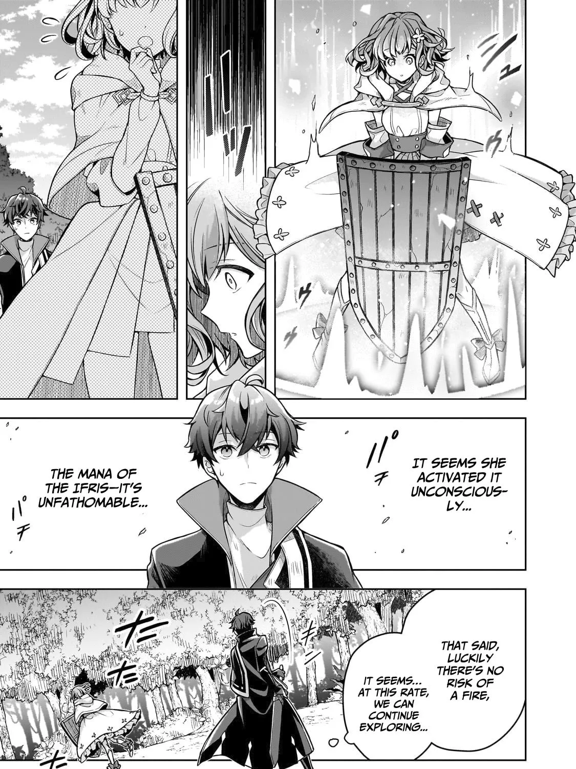 Zero Damage Sword Saint: I Enrolled in a Magic School and Wound Up in a Contract with the Demon Queen Chapter 8 page 42 - 