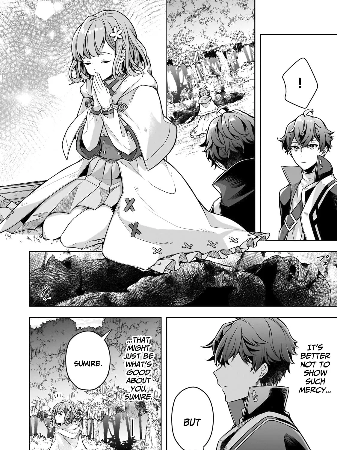 Zero Damage Sword Saint: I Enrolled in a Magic School and Wound Up in a Contract with the Demon Queen Chapter 8 page 44 - 
