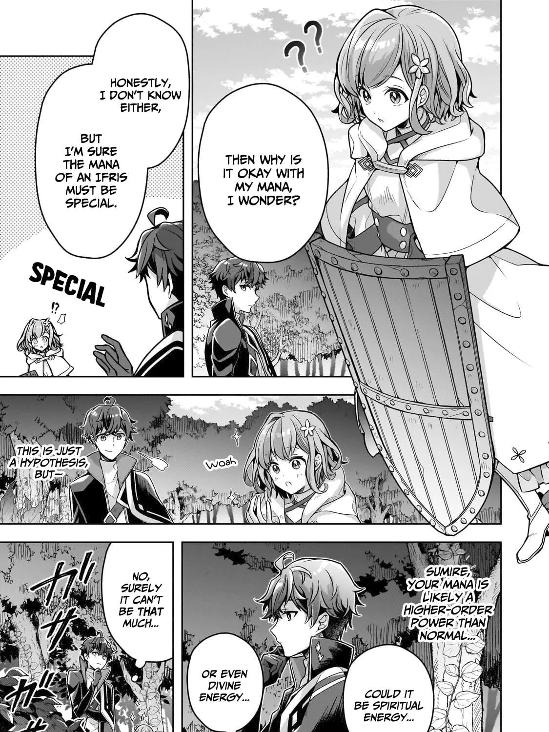 Zero Damage Sword Saint: I Enrolled in a Magic School and Wound Up in a Contract with the Demon Queen Chapter 8 page 10 - 