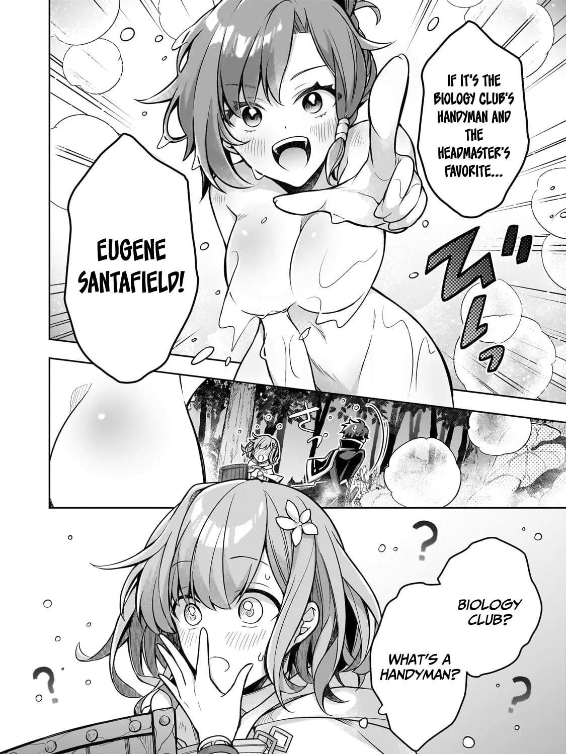 Zero Damage Sword Saint: I Enrolled in a Magic School and Wound Up in a Contract with the Demon Queen Chapter 9 page 4 - 