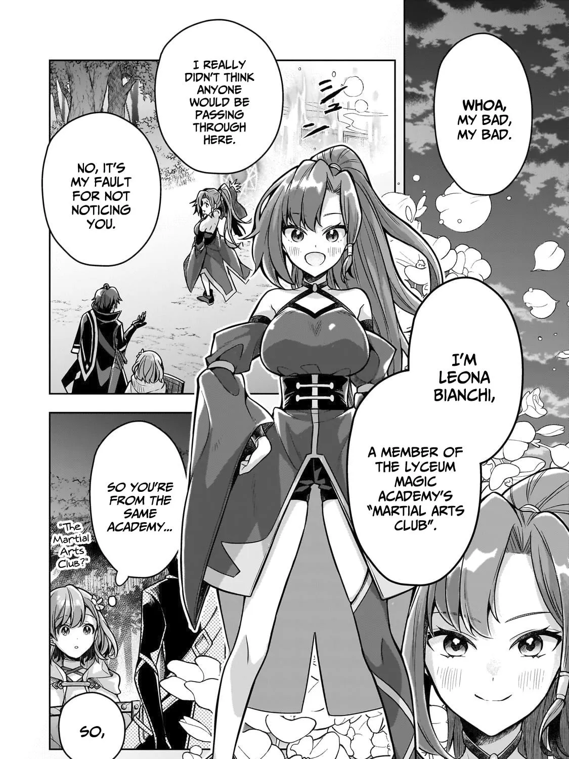 Zero Damage Sword Saint: I Enrolled in a Magic School and Wound Up in a Contract with the Demon Queen Chapter 9 page 8 - 