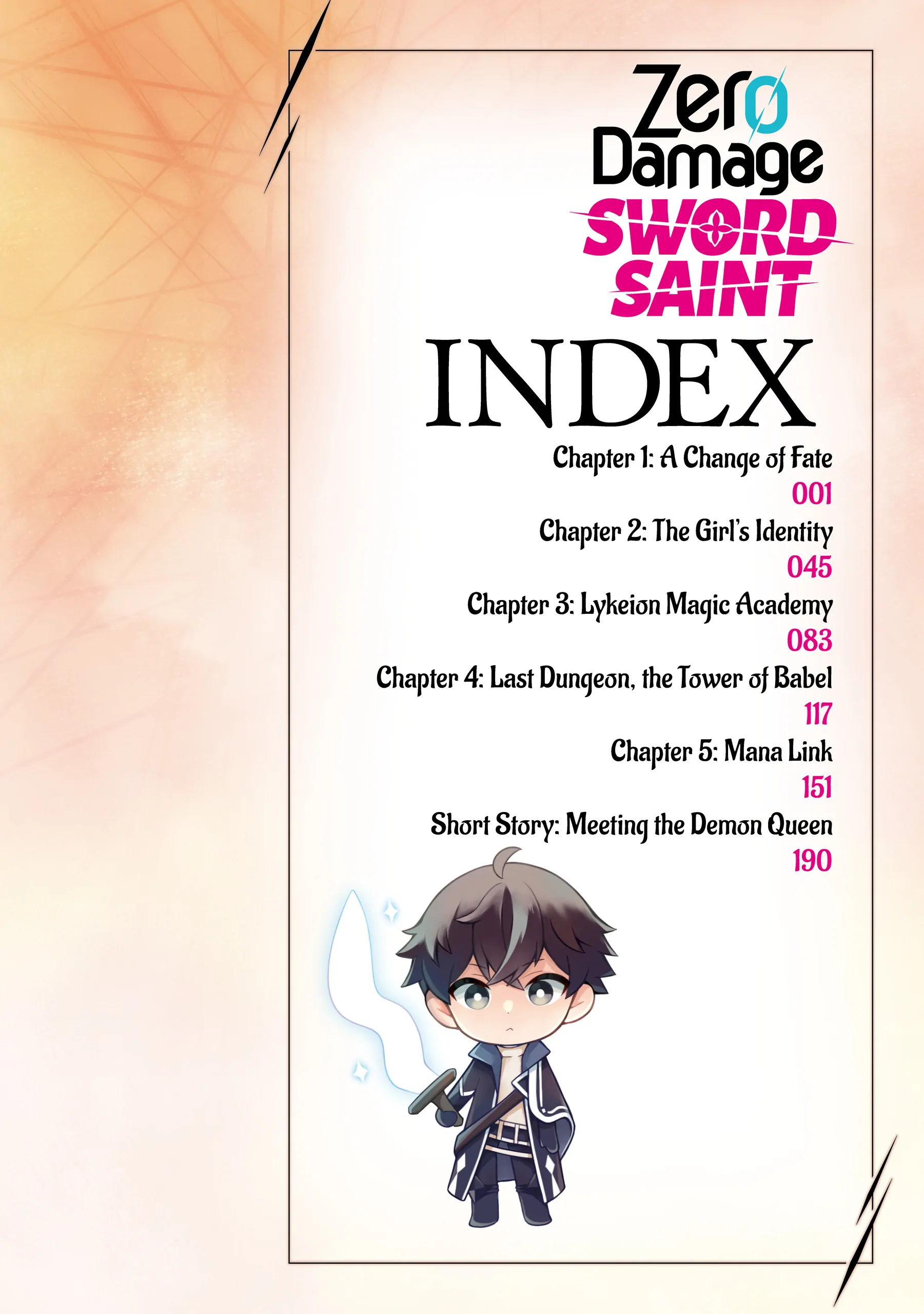 Zero Damage Sword Saint Chapter 1 page 6 - 