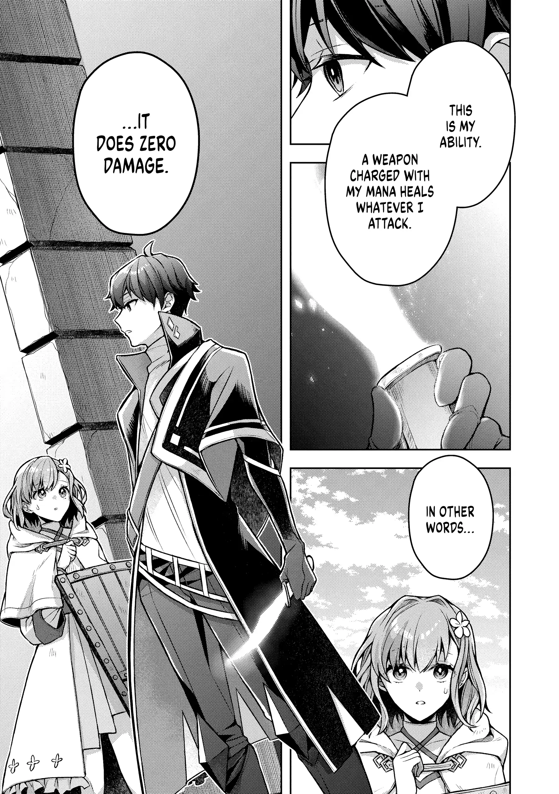 Zero Damage Sword Saint Chapter 4 page 13 - 