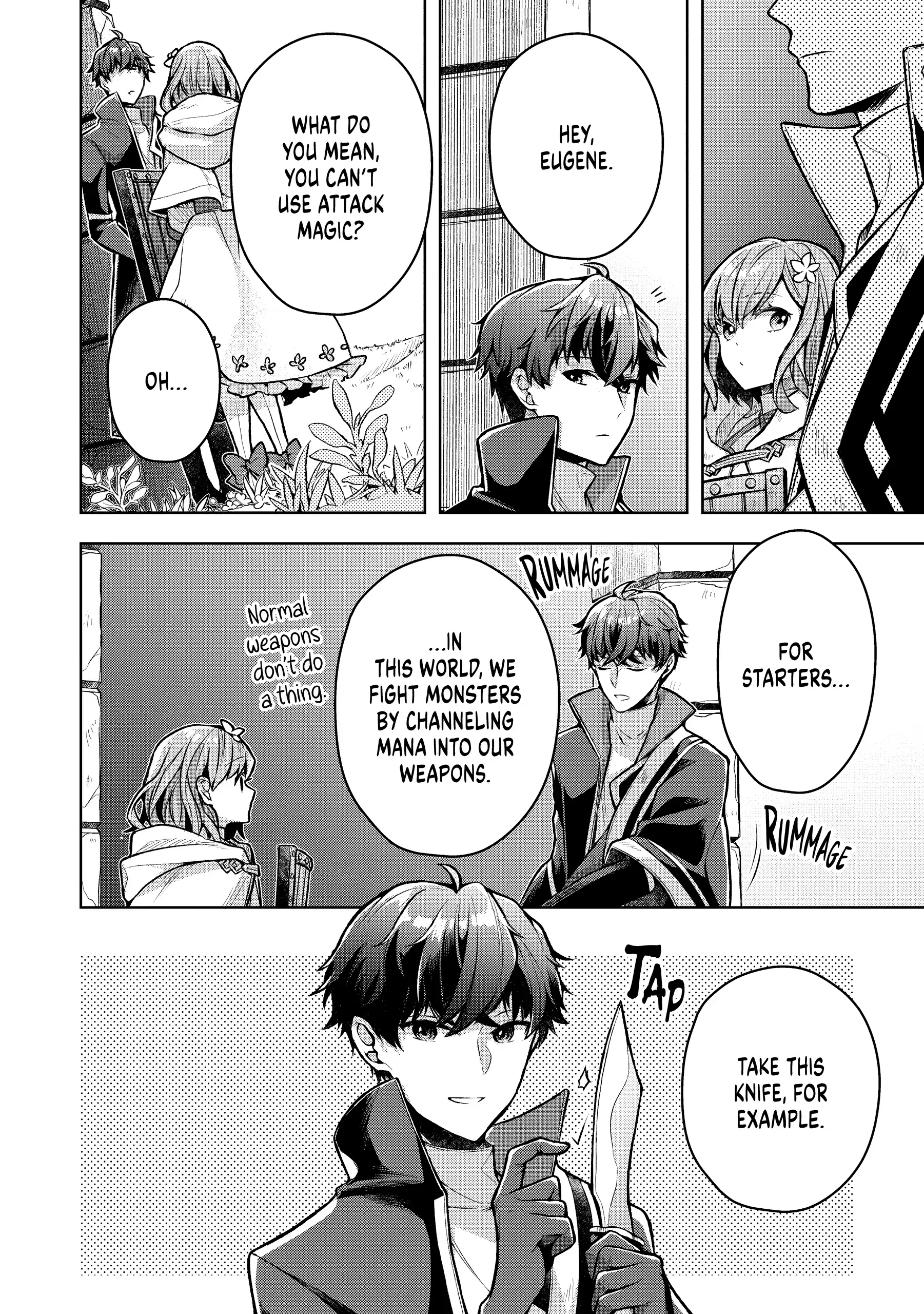 Zero Damage Sword Saint Chapter 4 page 10 - 