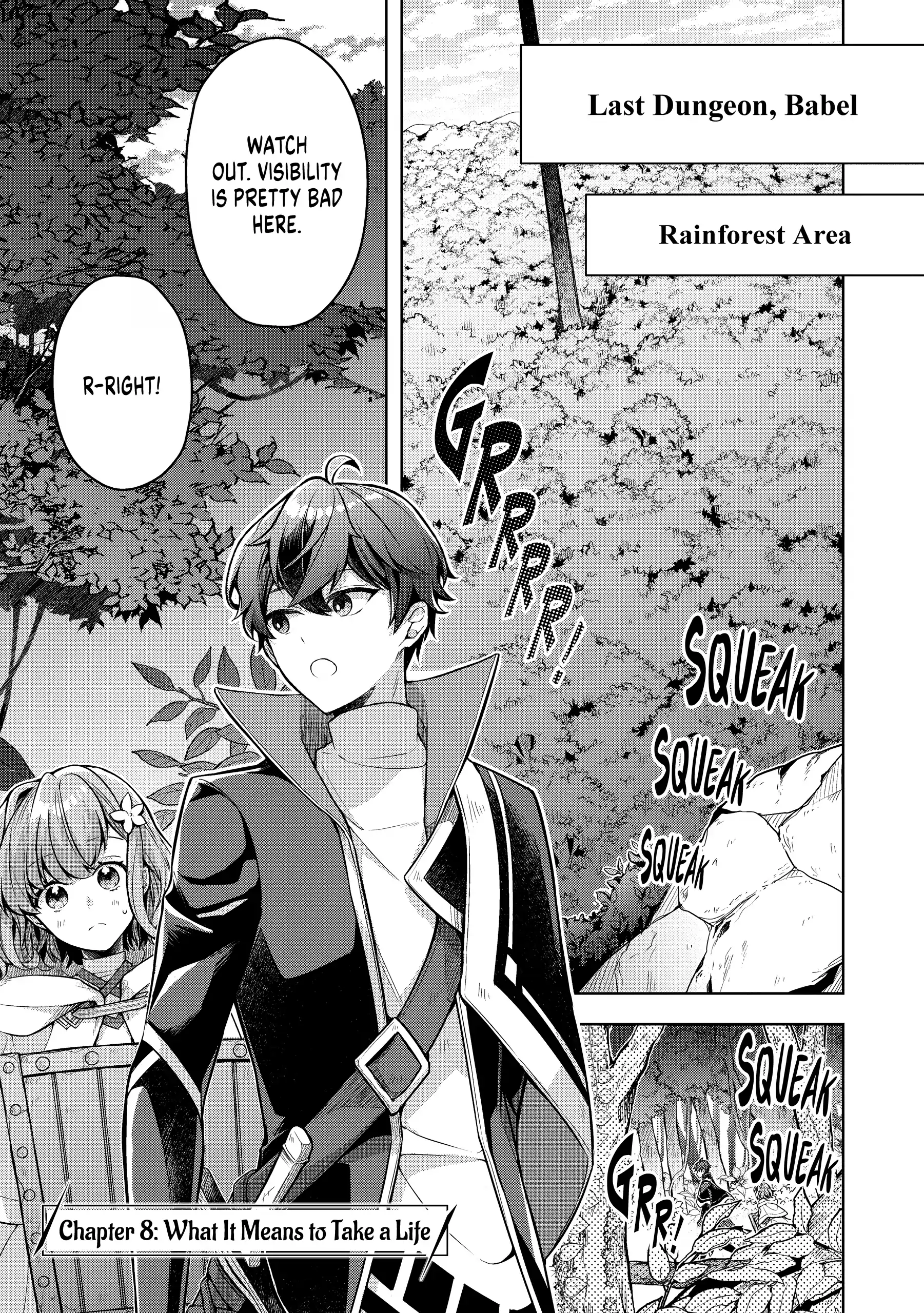 Zero Damage Sword Saint Chapter 8 page 1 - 