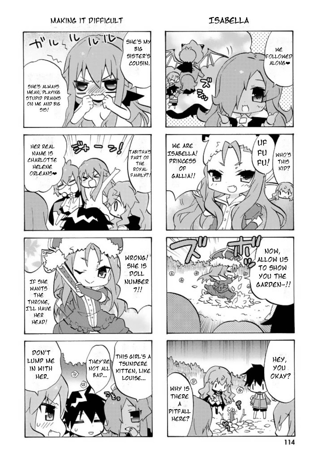 Zero no Chukaima - Yo–chien Nano! Chapter 54 page 5 - 