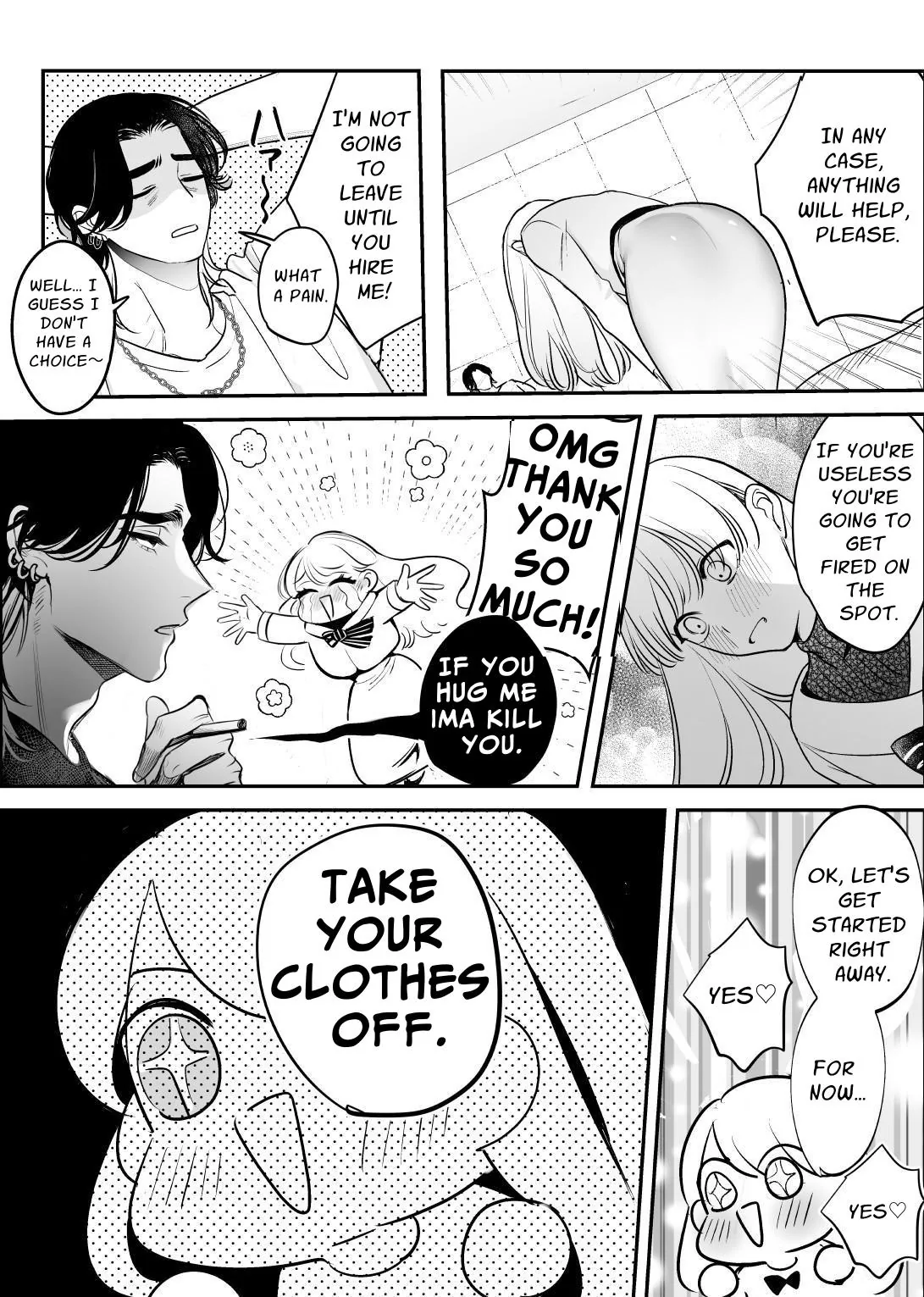 Zetchou Arubaito ~Moto Ojou-sama wa Oni Joushi no Omaâ™¡ko Training de Tokasareru...~ Chapter 1 page 12 - 