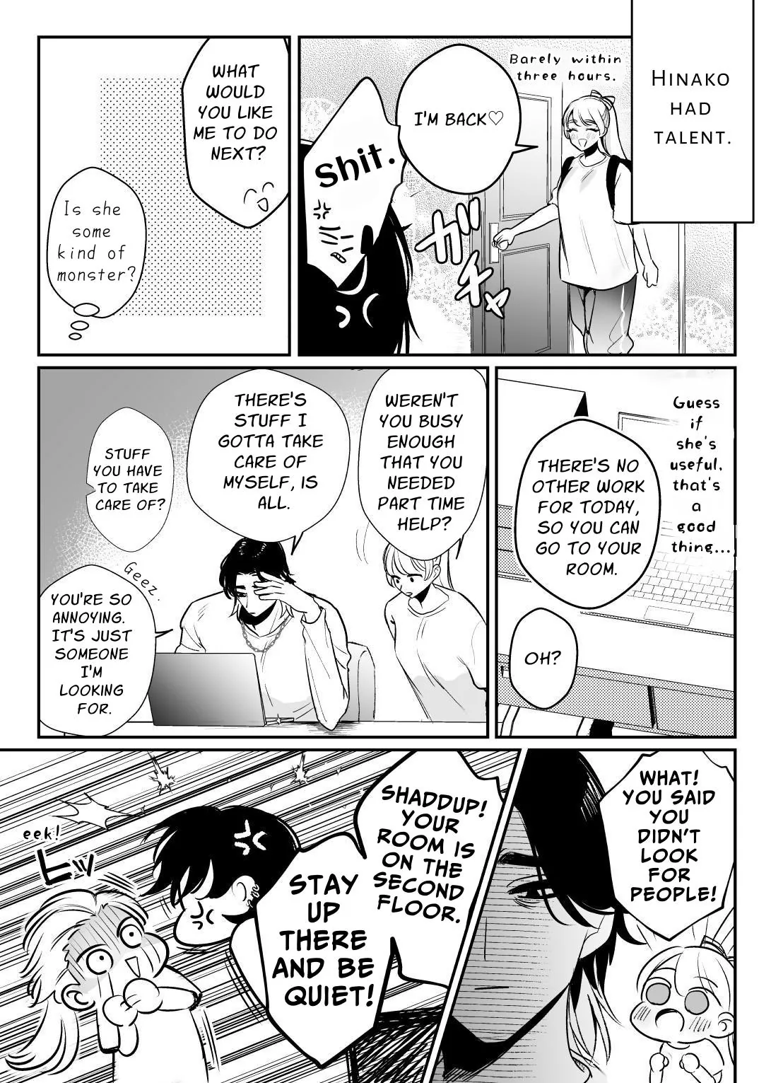 Zetchou Arubaito ~Moto Ojou-sama wa Oni Joushi no Omaâ™¡ko Training de Tokasareru...~ Chapter 1 page 14 - 