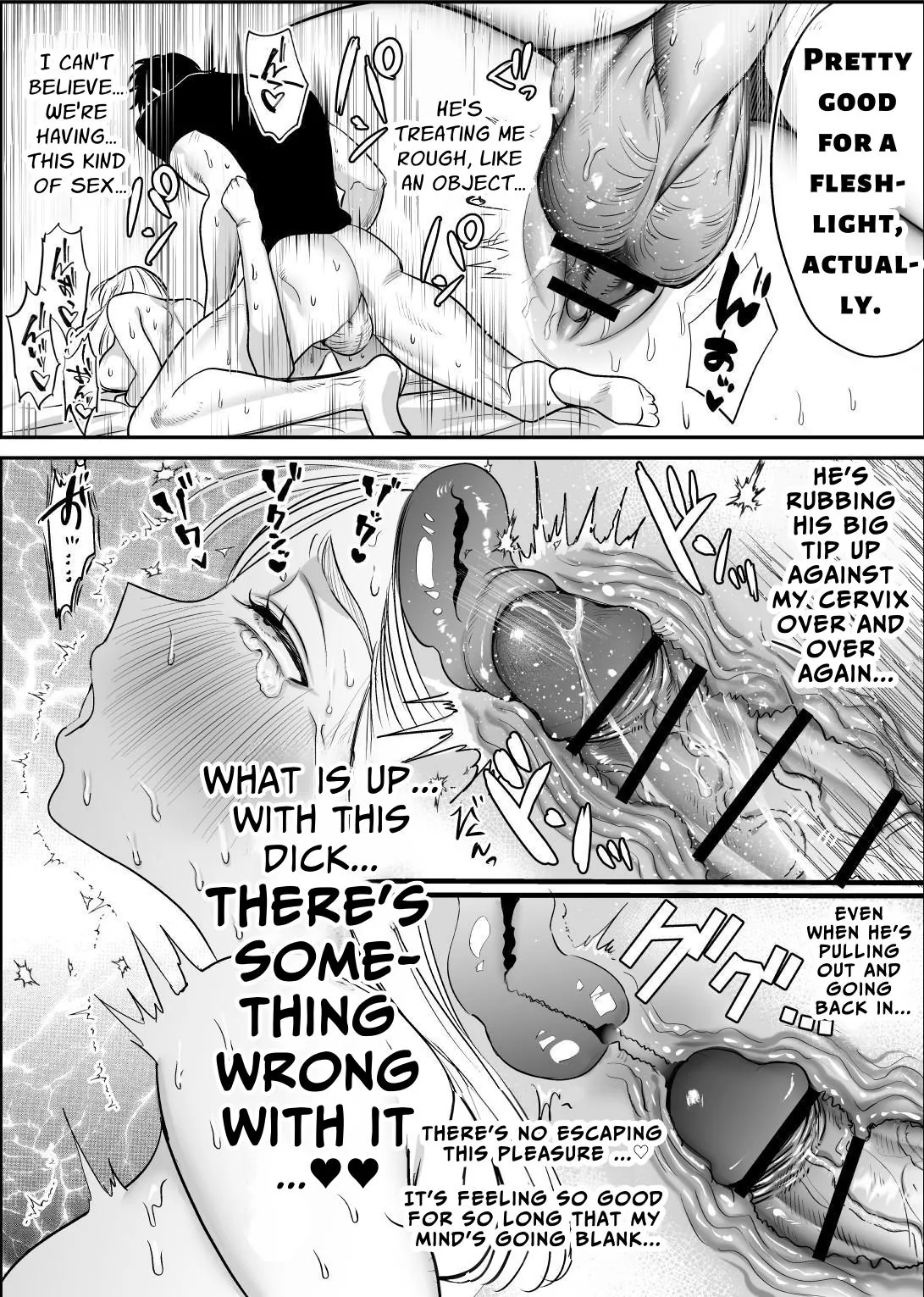 Zetchou Arubaito ~Moto Ojou-sama wa Oni Joushi no Omaâ™¡ko Training de Tokasareru...~ Chapter 1 page 44 - 