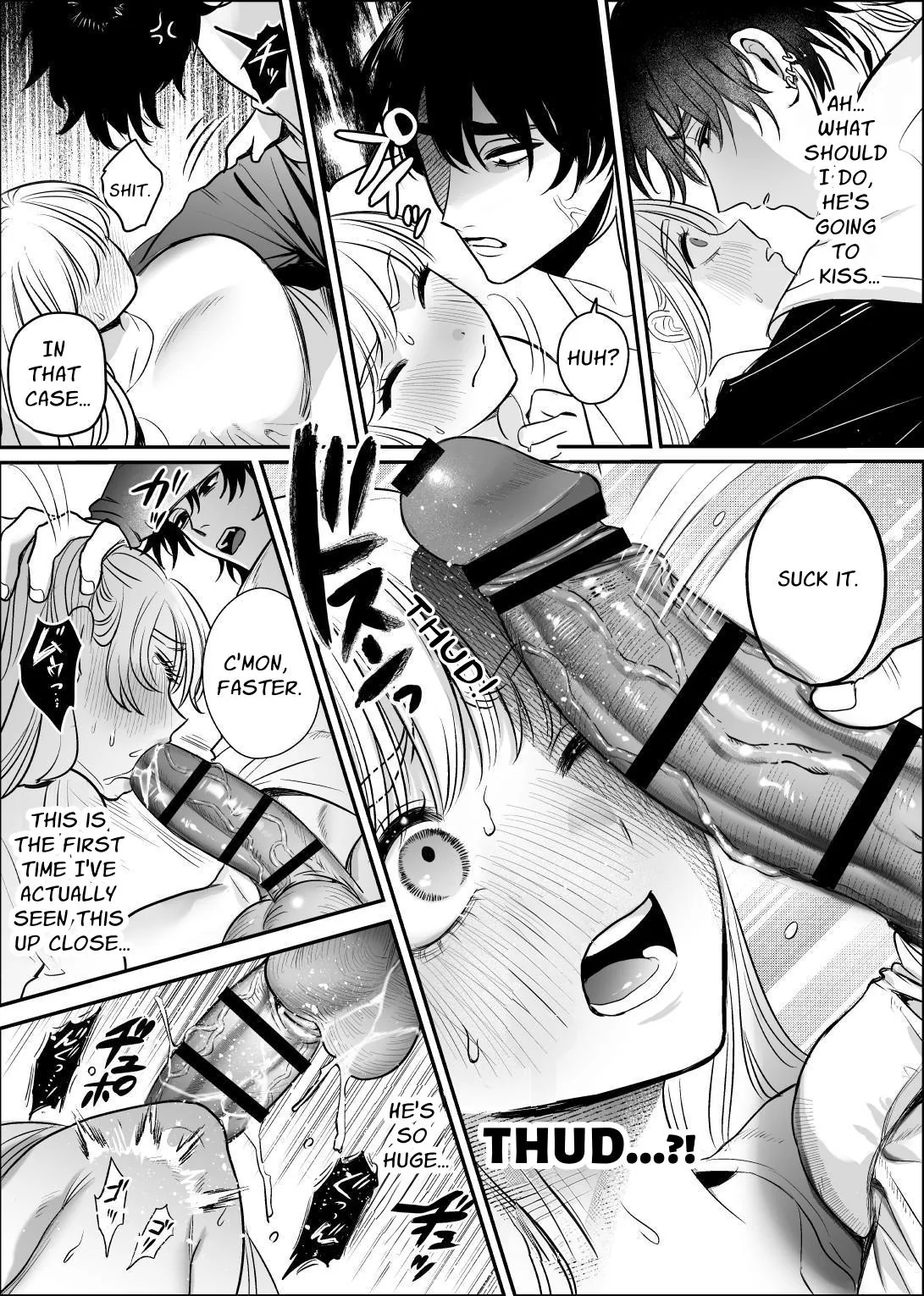 Zetchou Arubaito ~Moto Ojou-sama wa Oni Joushi no Omaâ™¡ko Training de Tokasareru...~ Chapter 1 page 62 - 