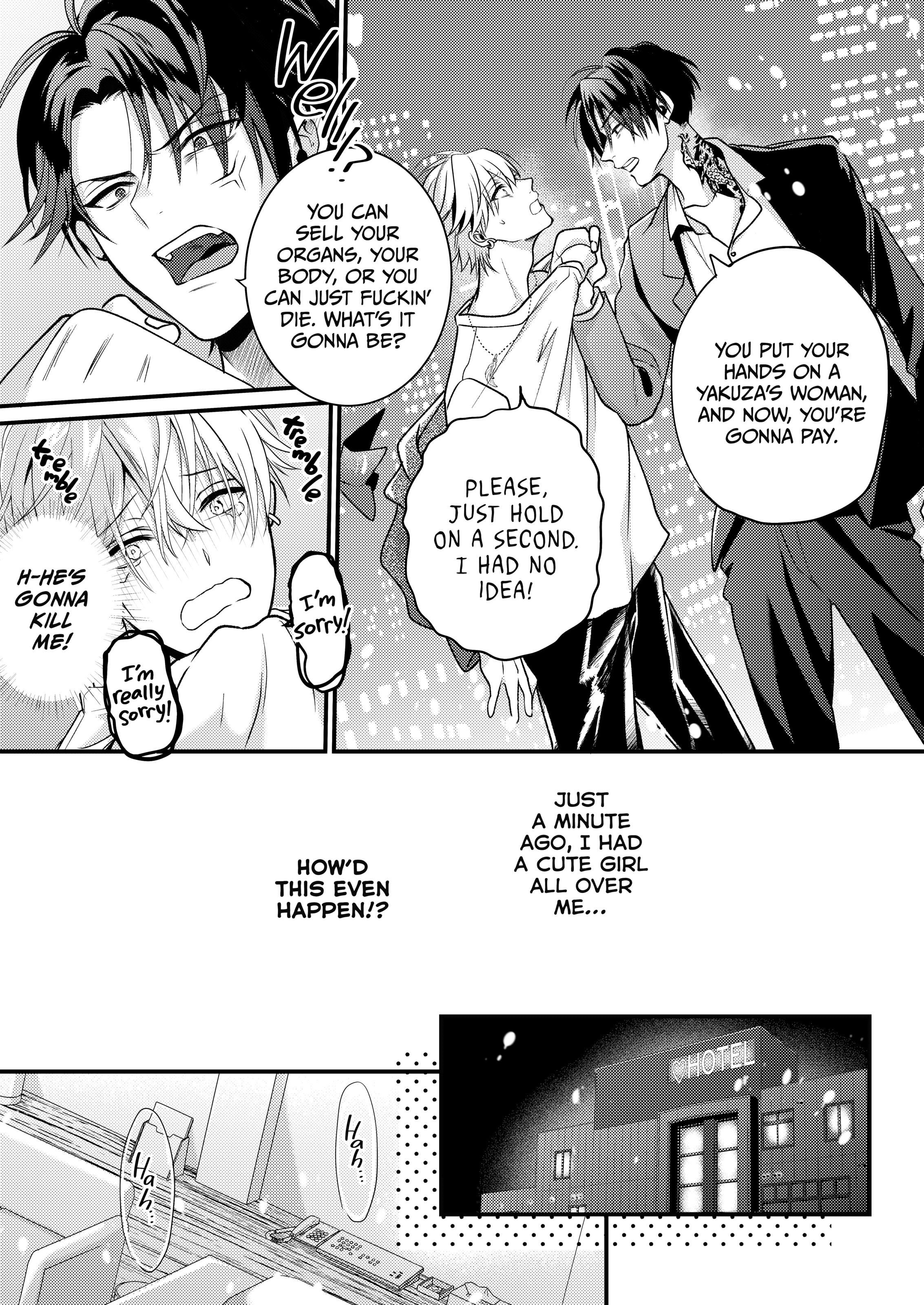 Zetsurin Yakuza ni Dekiai Sarete Zetchou ga Tomaranai!! Chapter 1 page 6 - 